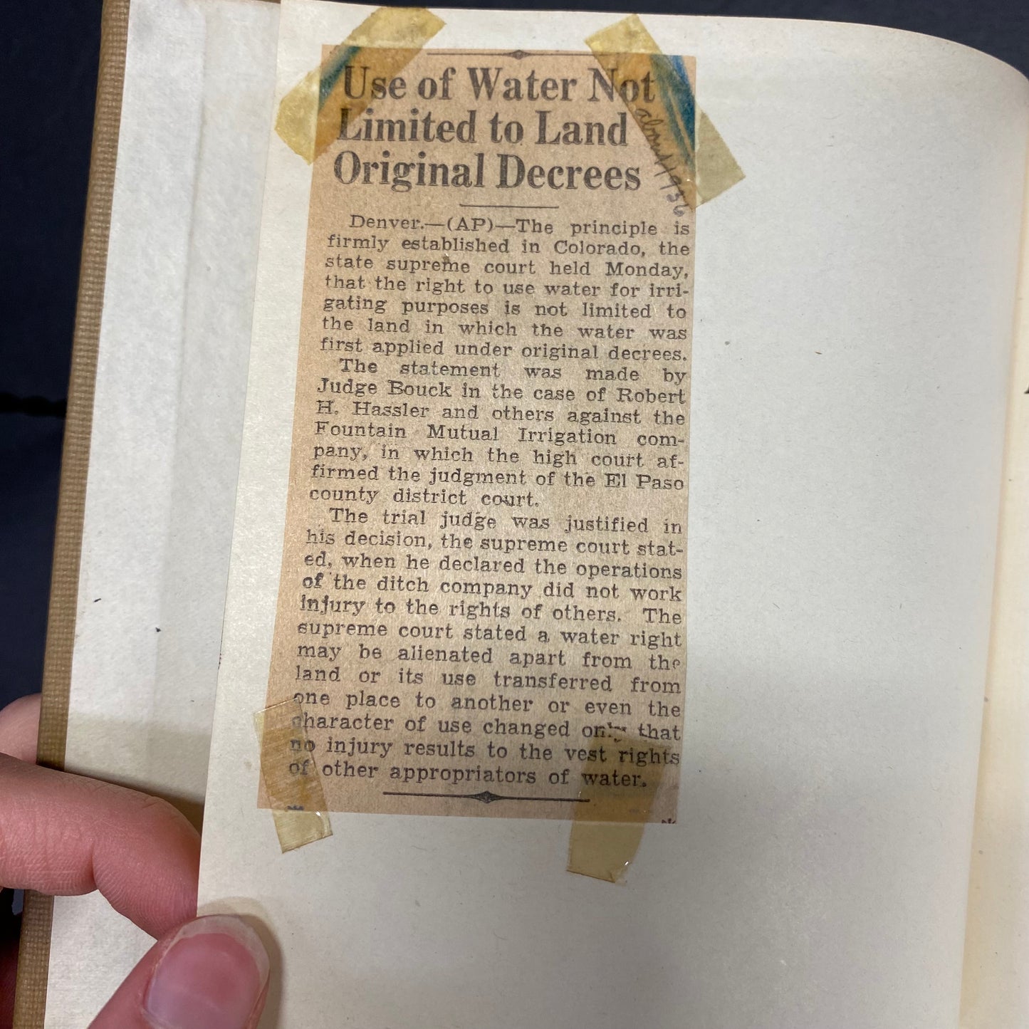 Law of Irrigation - Charles F. Davis - 1915