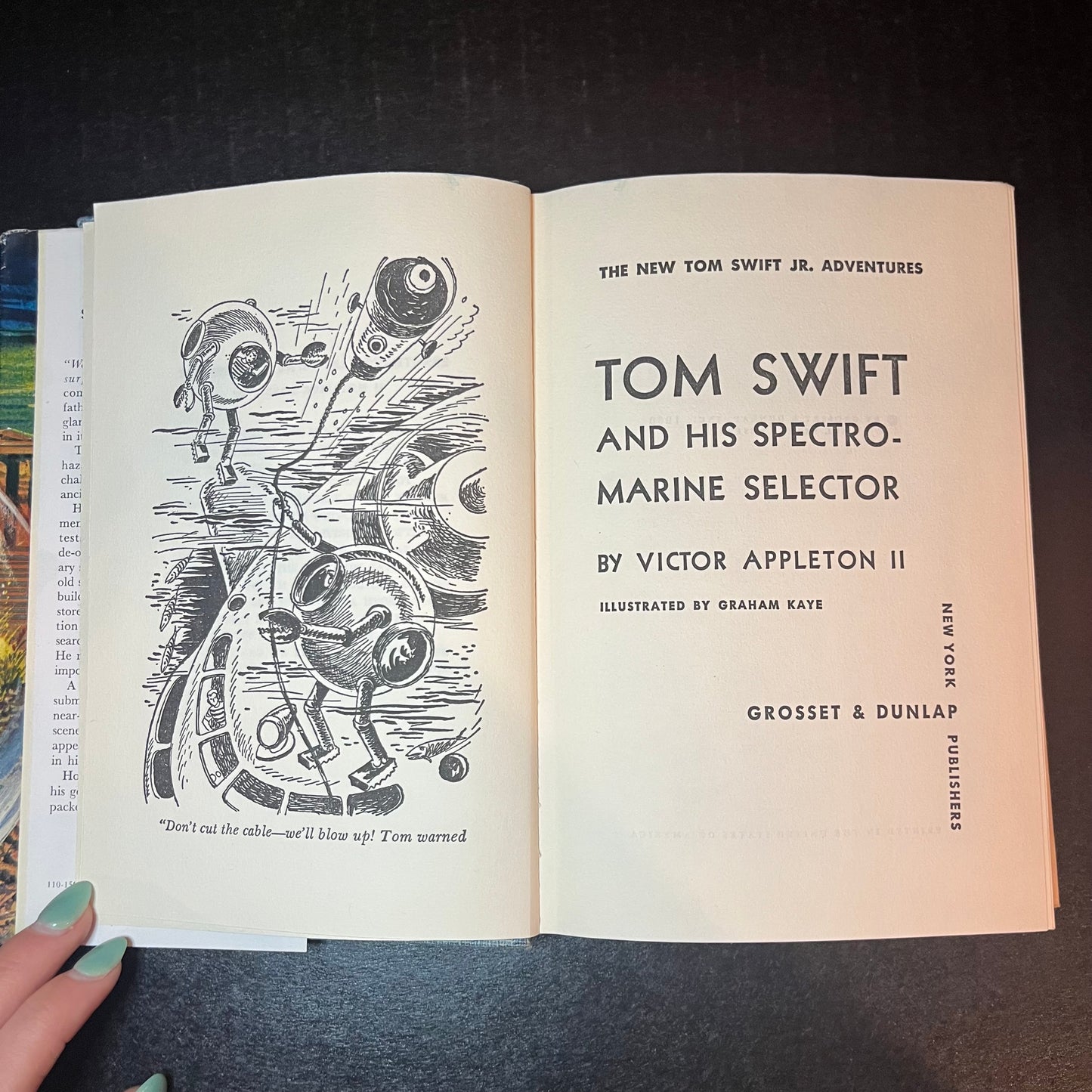 Tom Swift and His Spectromarine Selector - Victor Appleton II - 1st Edition - 1960