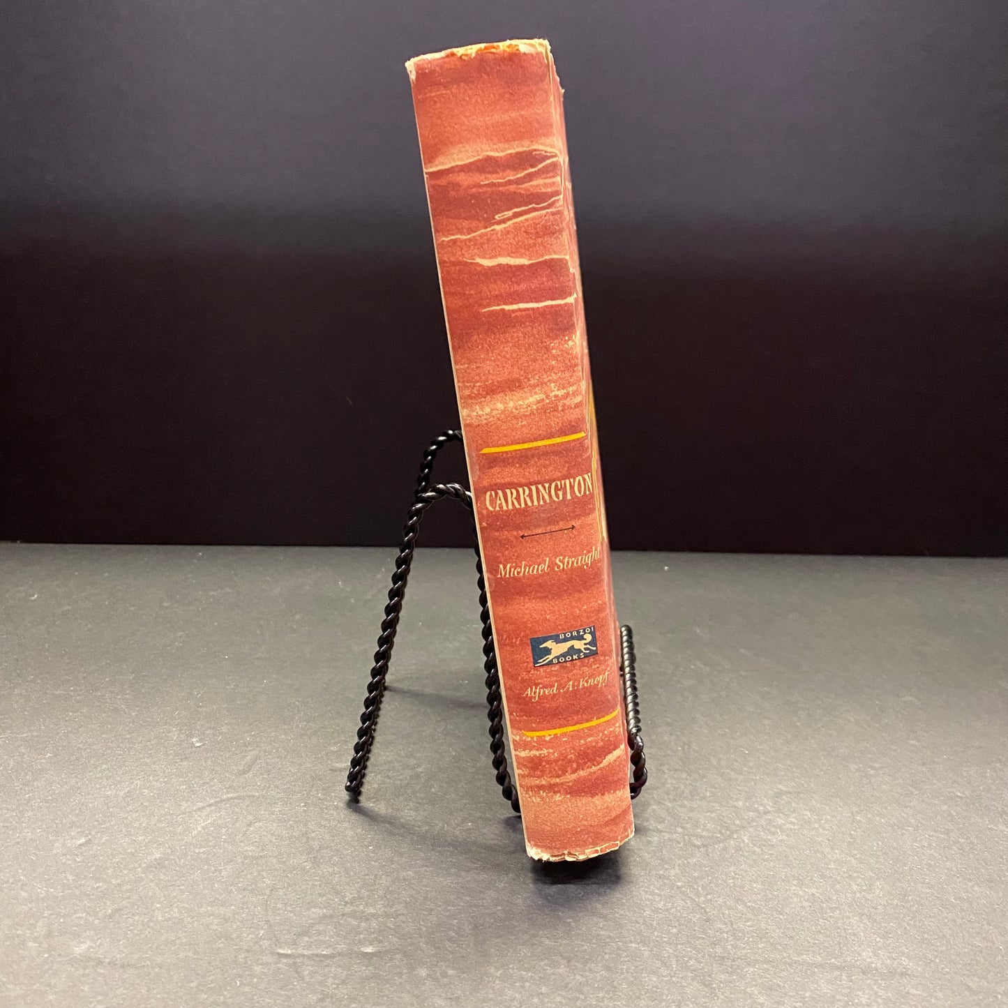 Carrington - Michael Straight - Signed - 1st Edition - 1960