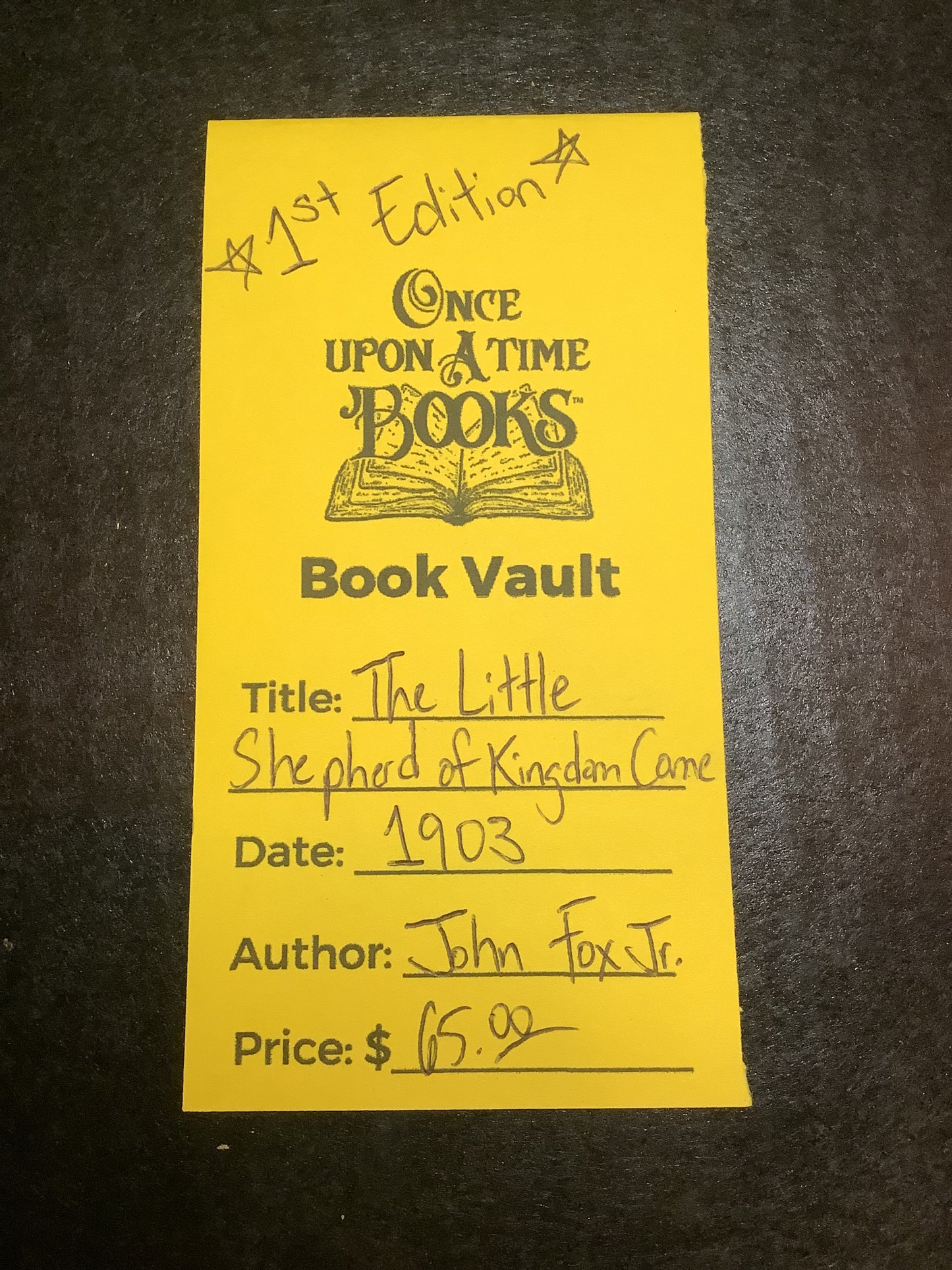 The Little Shepherd of Kingdom Come - John Fox Jr. - 1st Edition - 1903