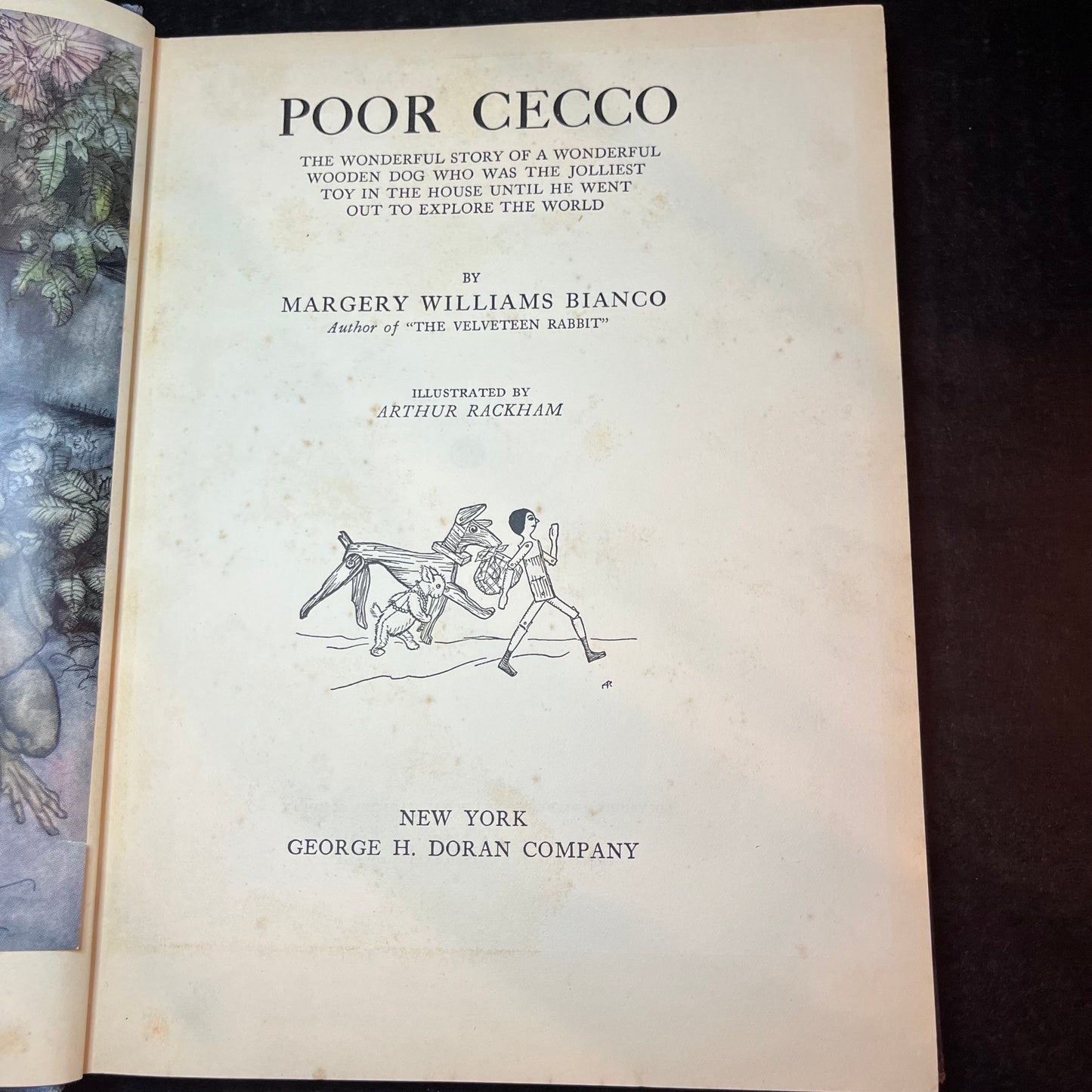 Poor Cecco - Margery Williams Bianco - 1st Edition - 1925