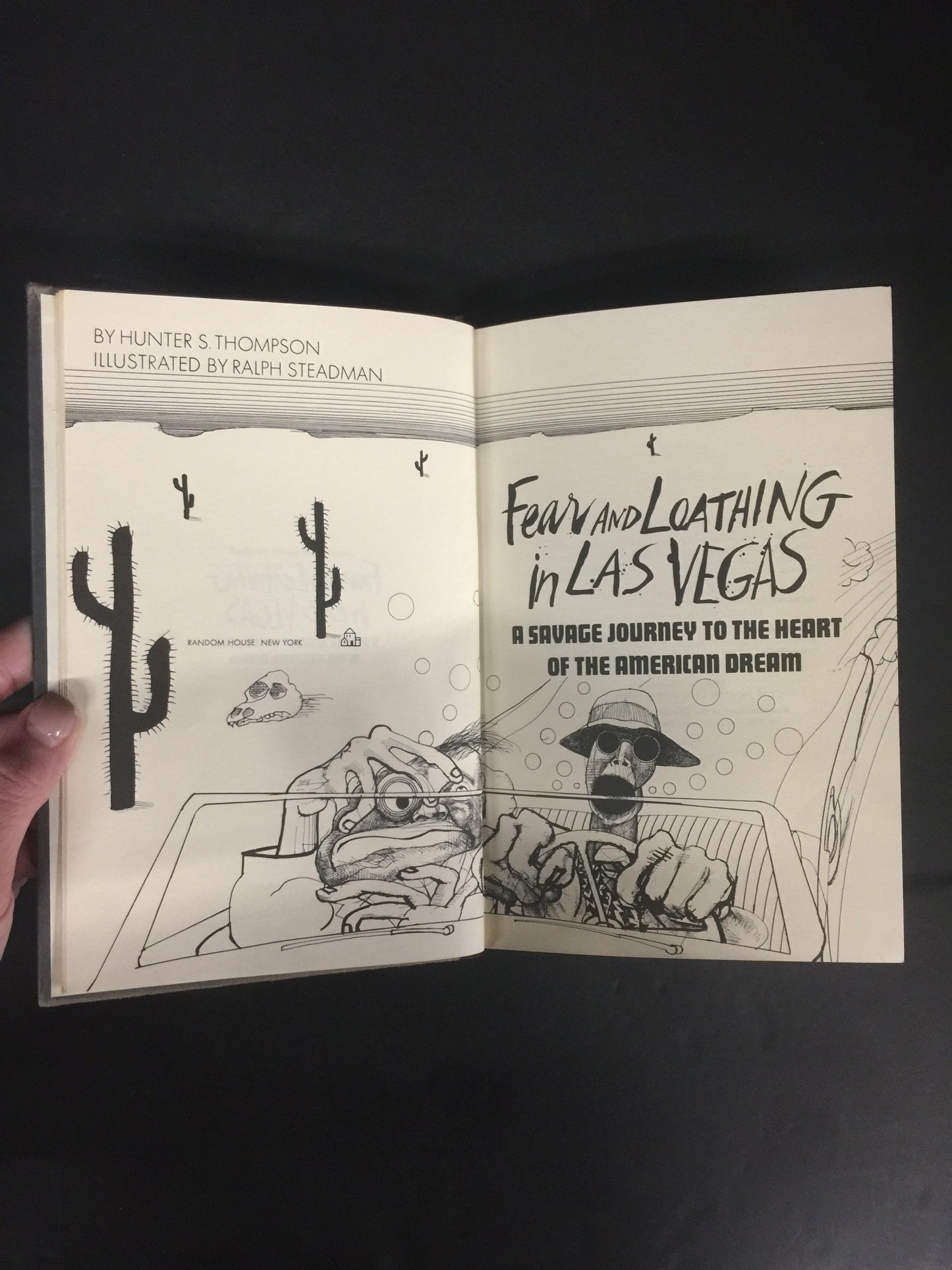 Fear and Loathing in Las Vegas - Hunter S. Thompson - 1st Edition - 1971