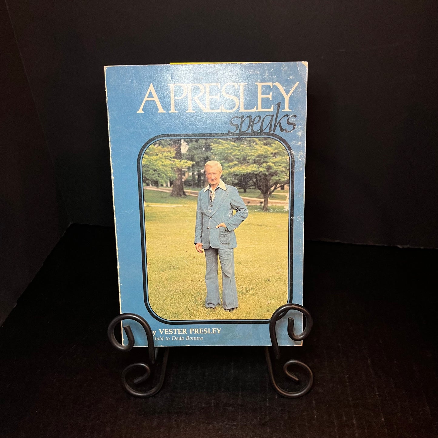 A Presley Speaks - Vester Presley - Signed - 1978