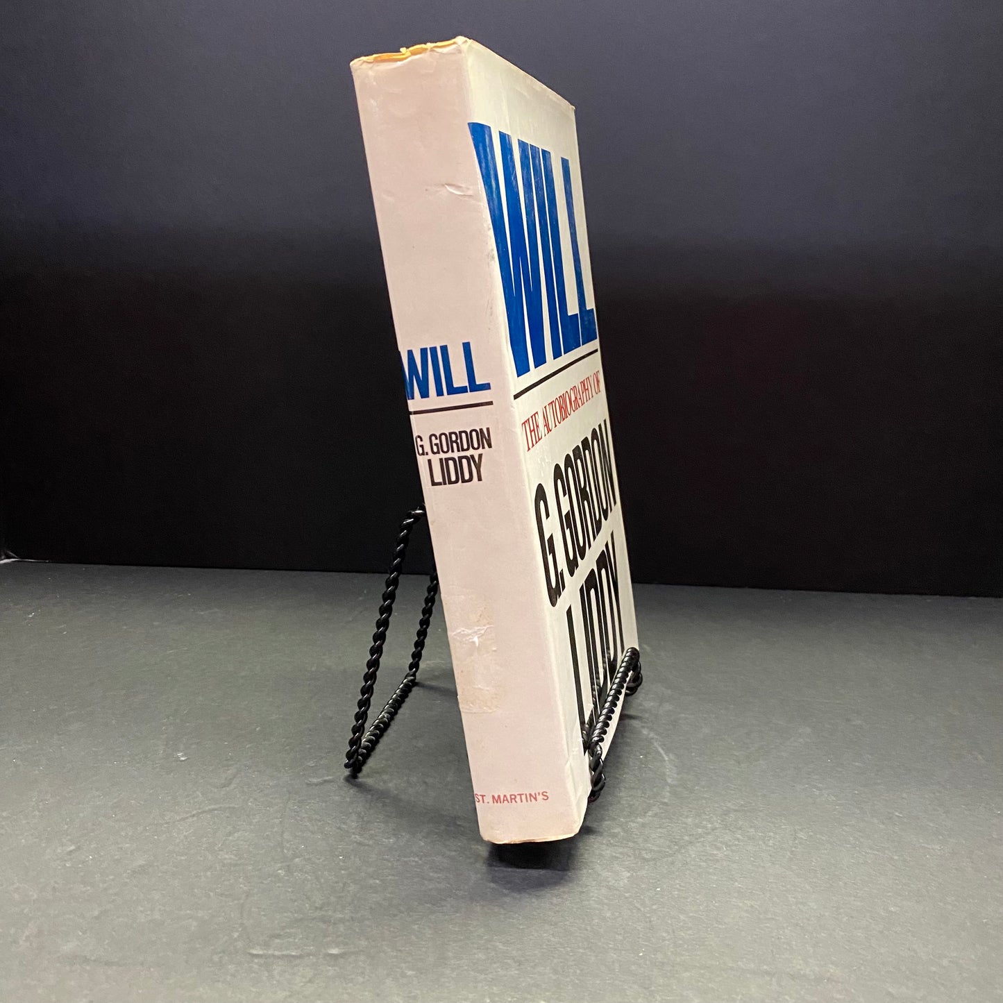 Will: The Autobiography of G. Gordon Liddy - G. Gordon Liddy - Signed - 1980