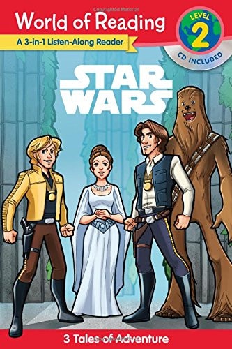 World of Reading: Star Wars Listen Along: Star Wars 3 World of Reading Level 2 Readers with CD!