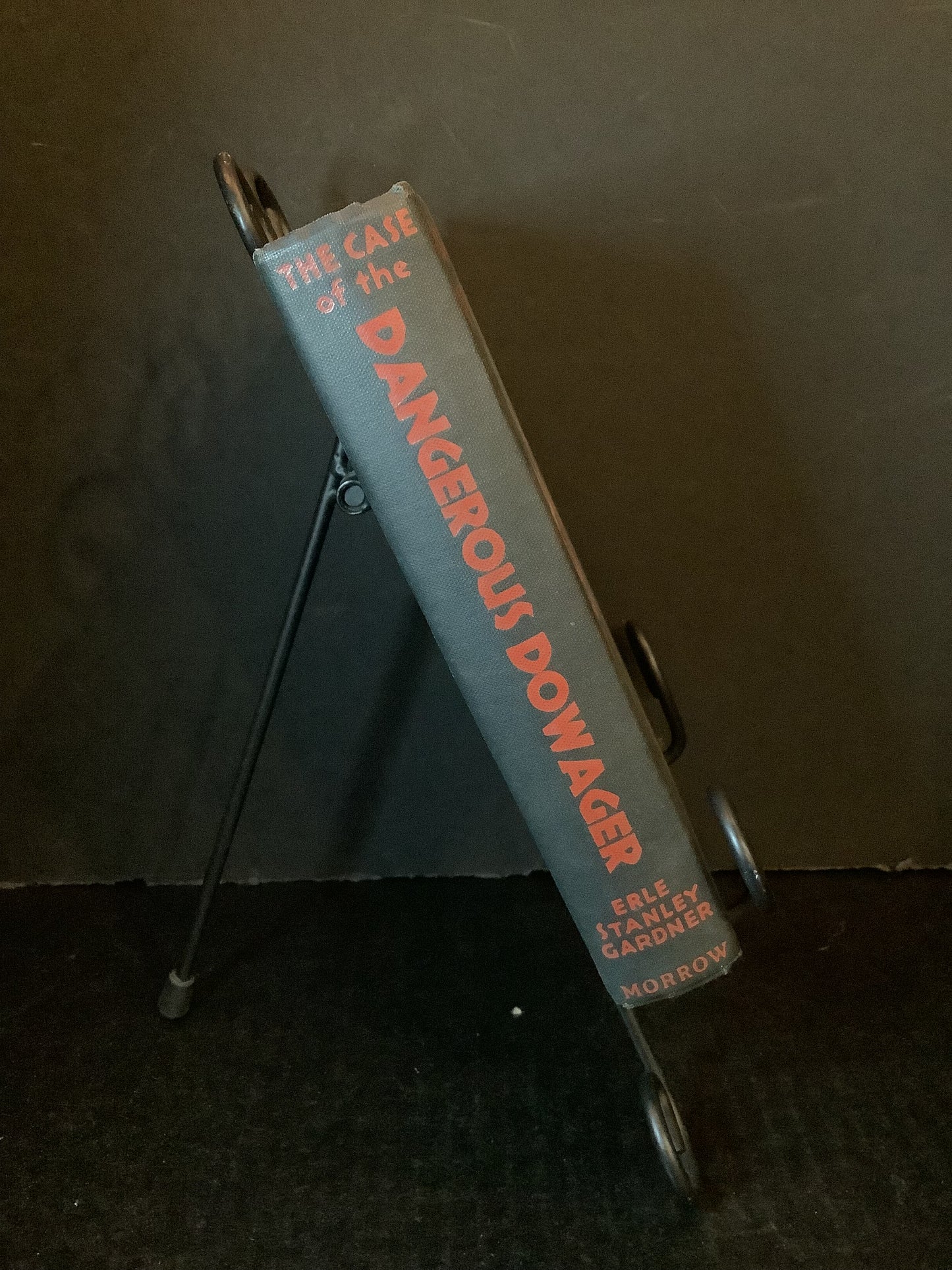 The Case of the Dangerous Dowager - Erle Stanley Gardner - 1st Edition - 1937