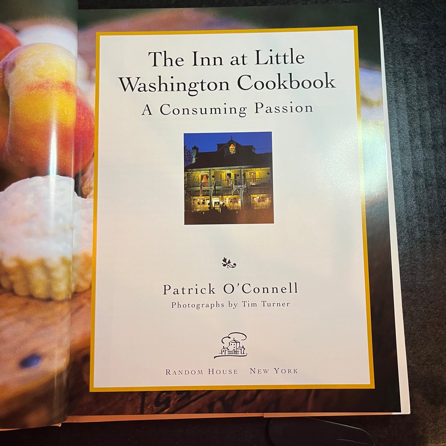 The Inn at Little Washington Cookbook - Patrick O'Connell - Signed - 1996