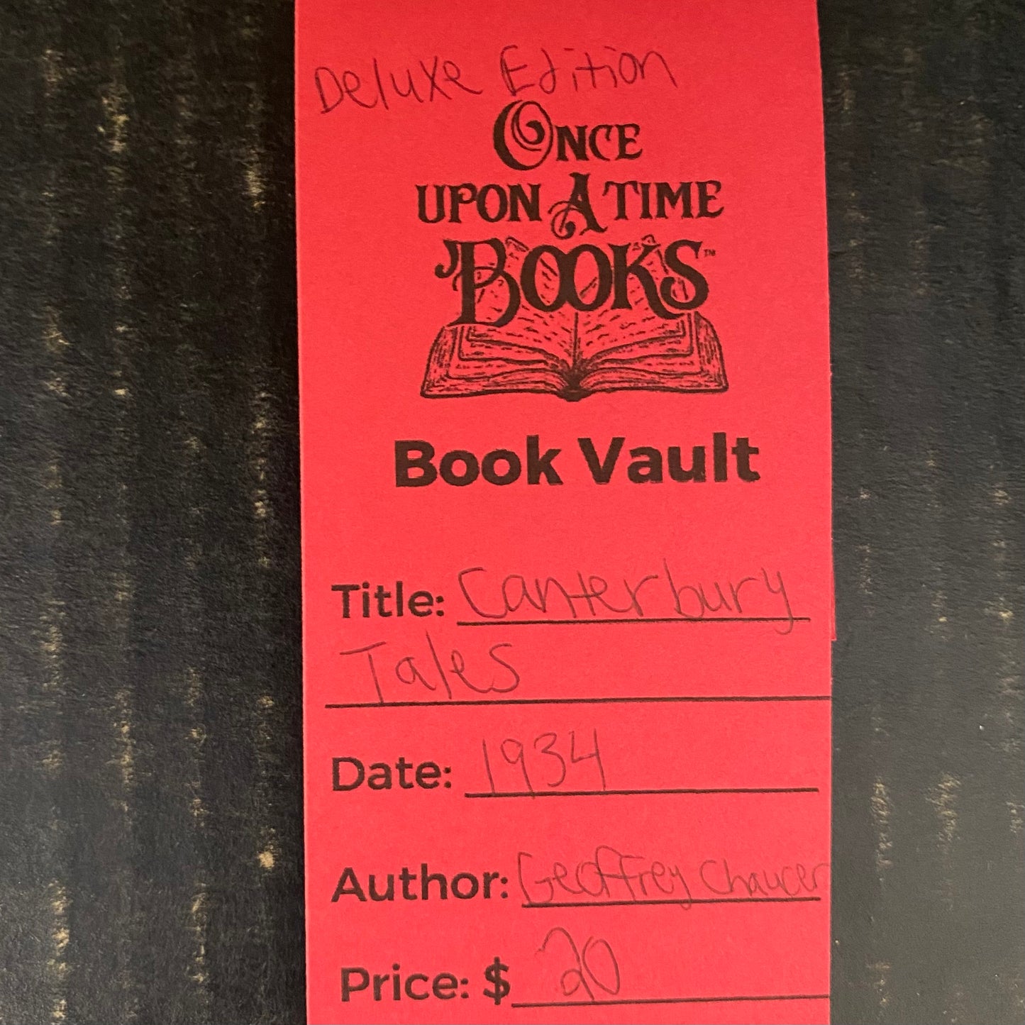 Canterbury Tales - Geoffrey Chaucer - Deluxe Edition - 1934