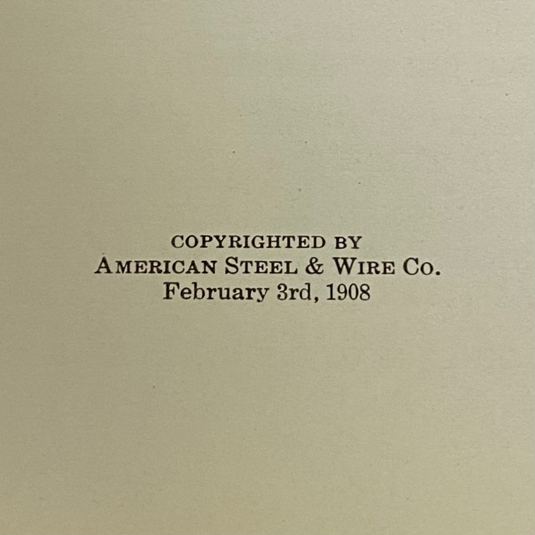 Engineer's Handbook of Concrete Reinforcement - American Steel & Wire Co. - 1908
