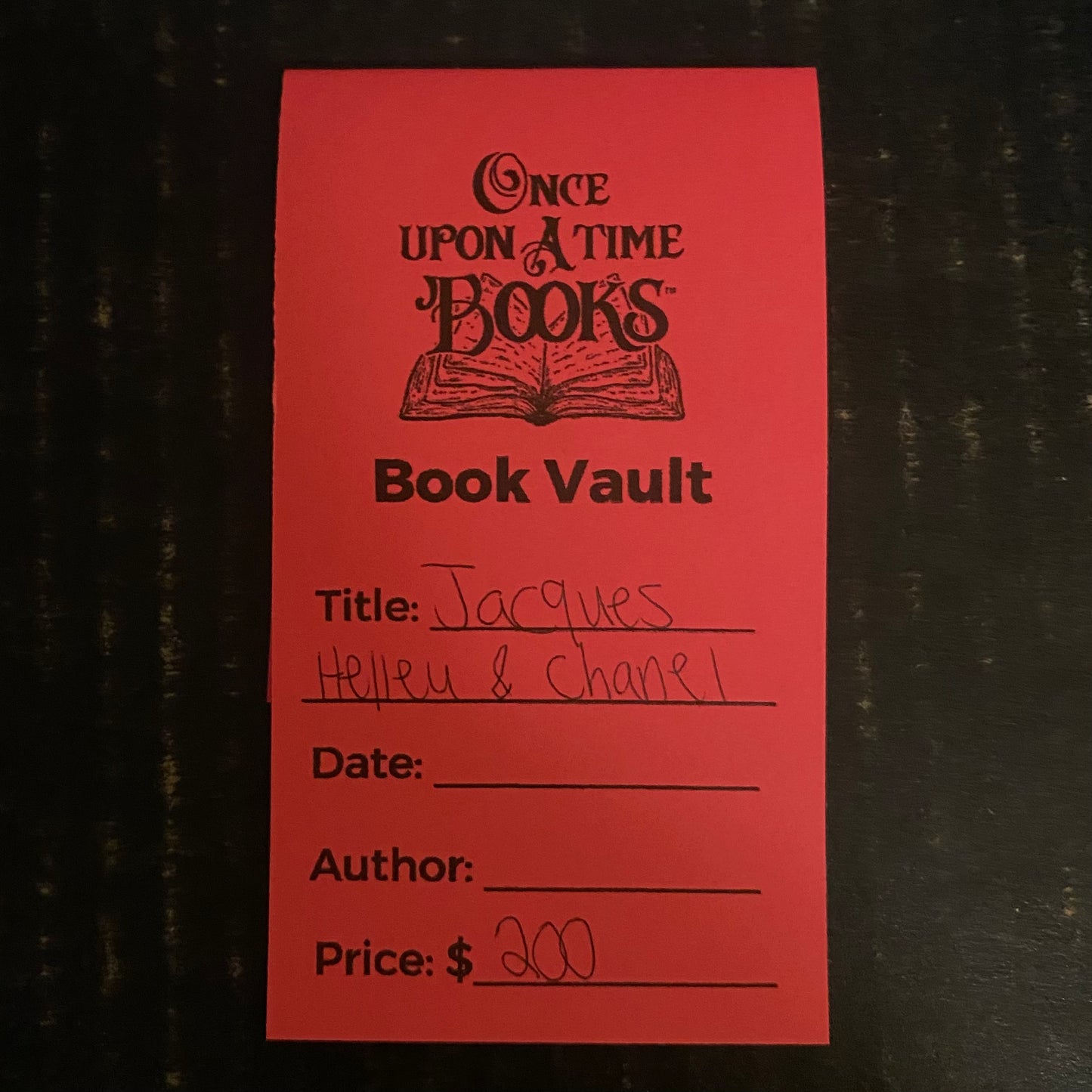 Jacques Helleu & Chanel