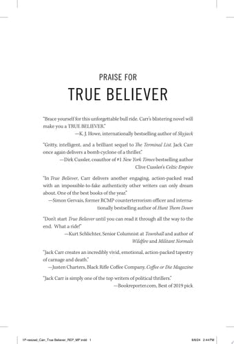 True Believer: A Thriller (Terminal List)