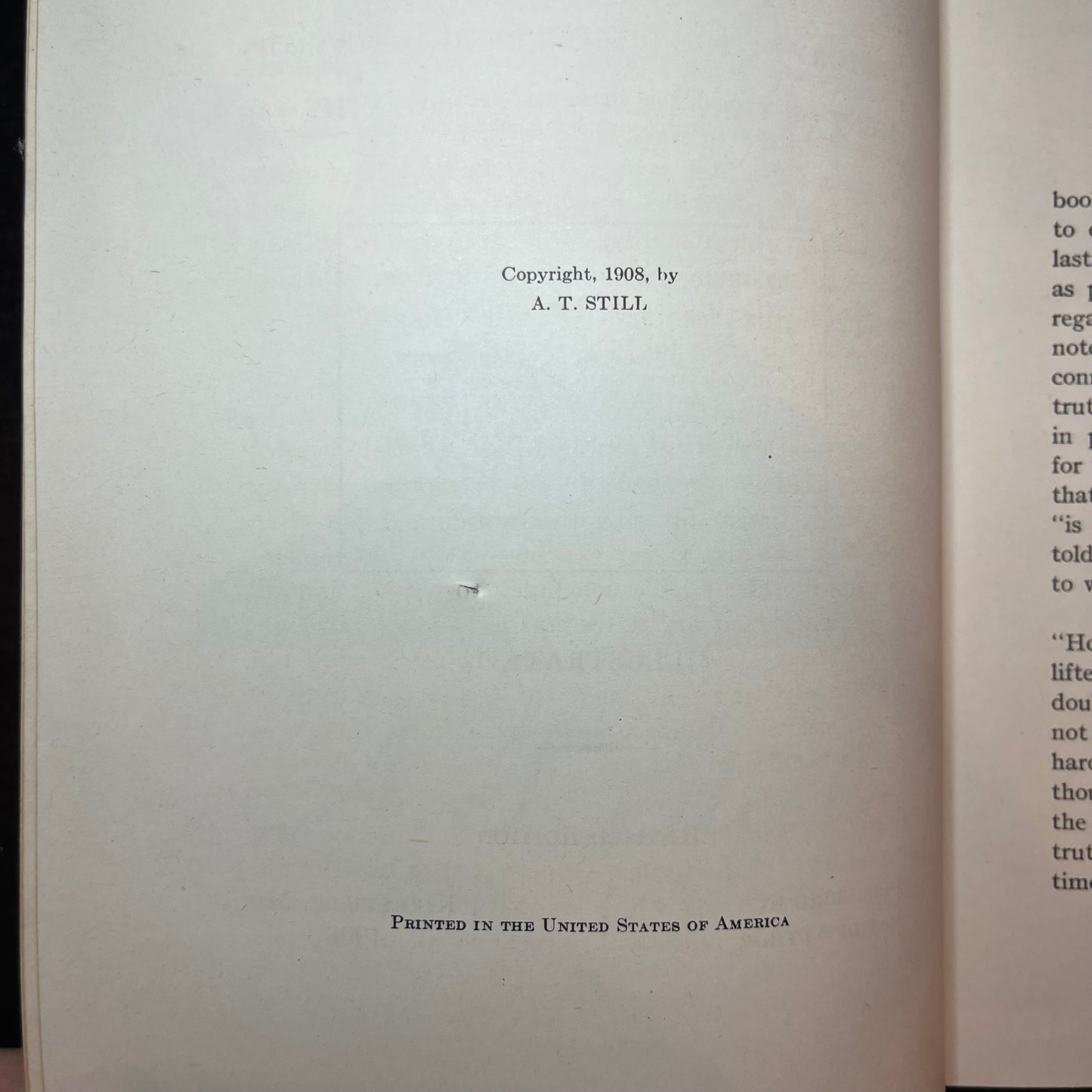 Autobiography of A.T. Still - Andrew T. Still - Revised Edition Scarce - 1908