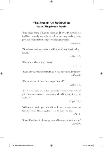 Chasing Sunsets: A Novel (Angels Walking)