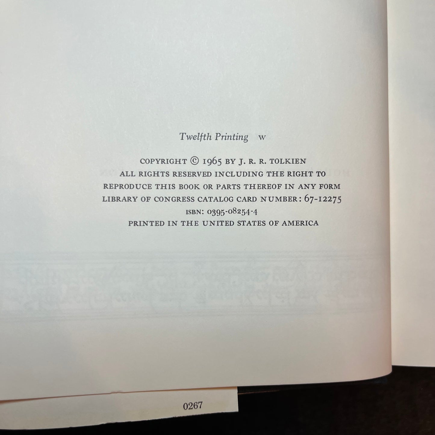 The Lord of the Rings Box Set - J. R. R. Tolkien - 2nd Edition - 12th Printing - 1965