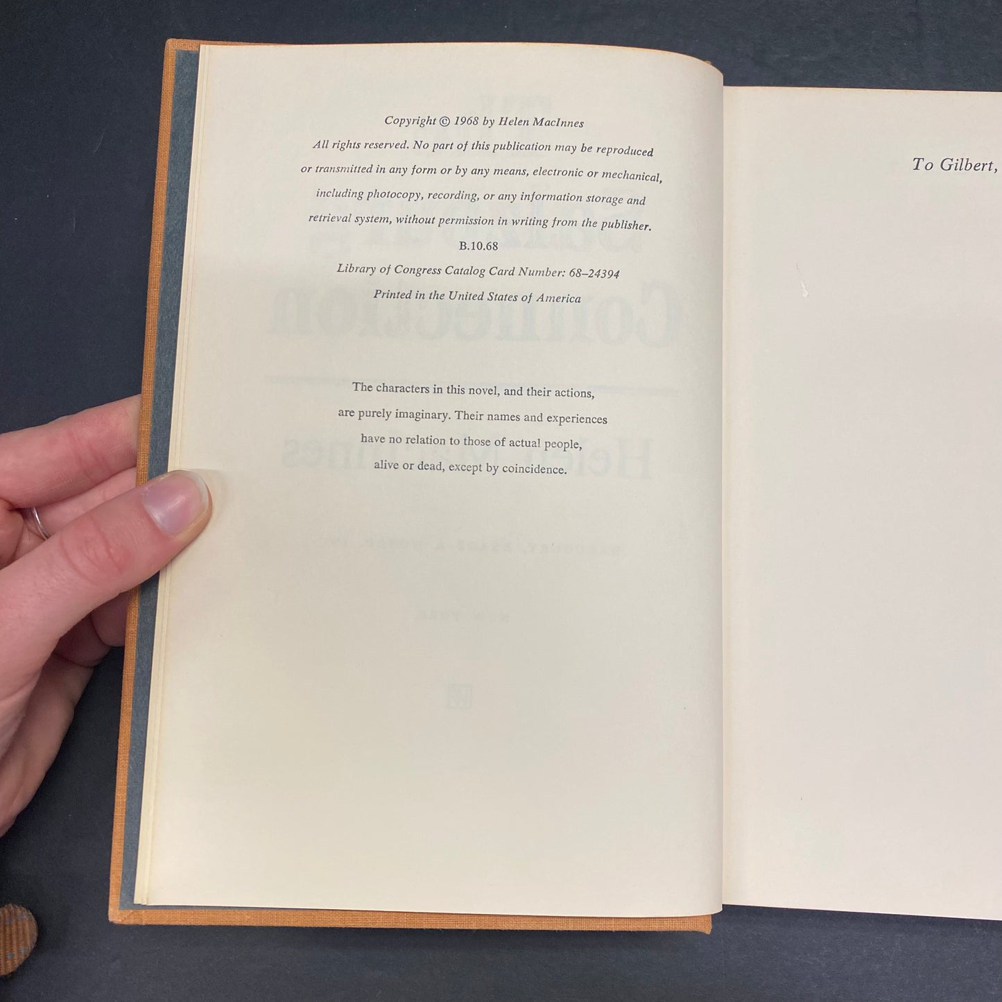 The Salzburg Connection - Helen MacInnes - 1st Edition - 1968