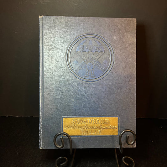 Scrapbook Twenty-Seventh Troop Carrier Squadron - Lewis C. Burwell Jr. - Very Scarce - 1947