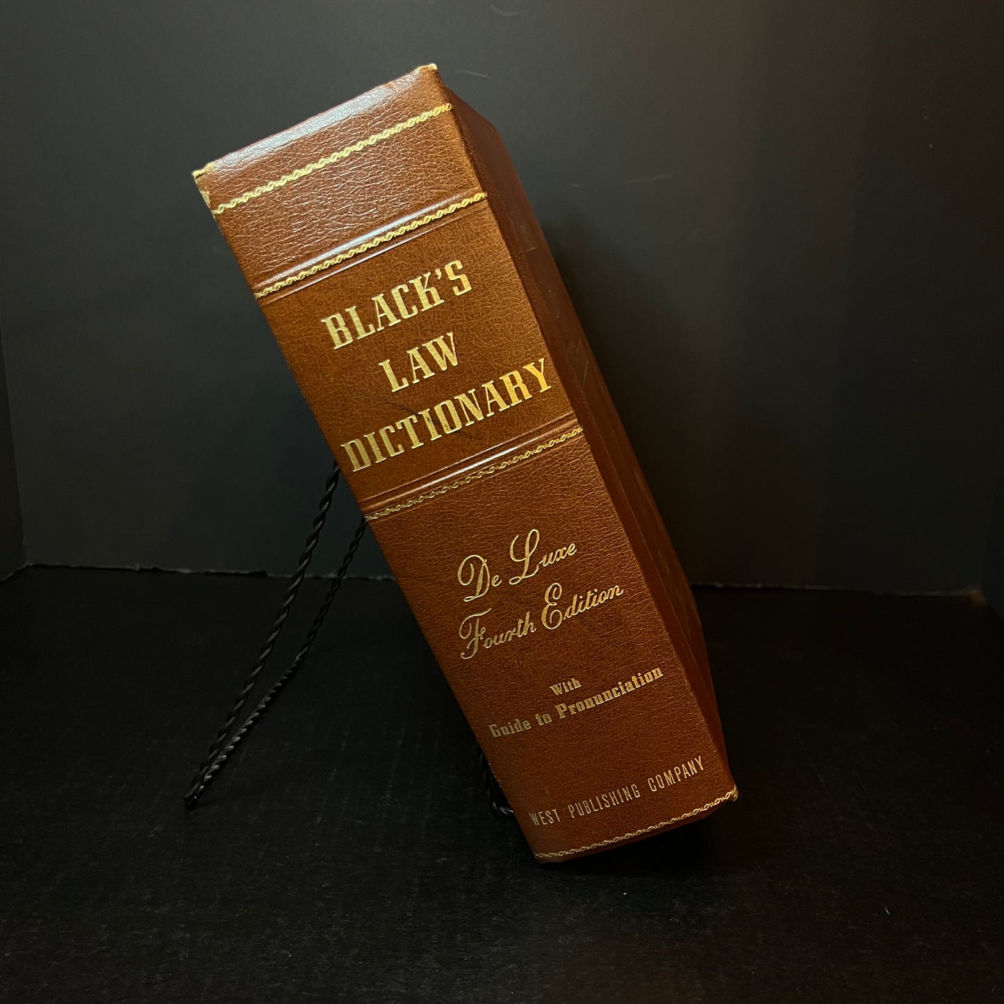 Black's Law Dictionary - Henry Campbell Black -De Luxe 4th Edition - Black's Law Dictionary -