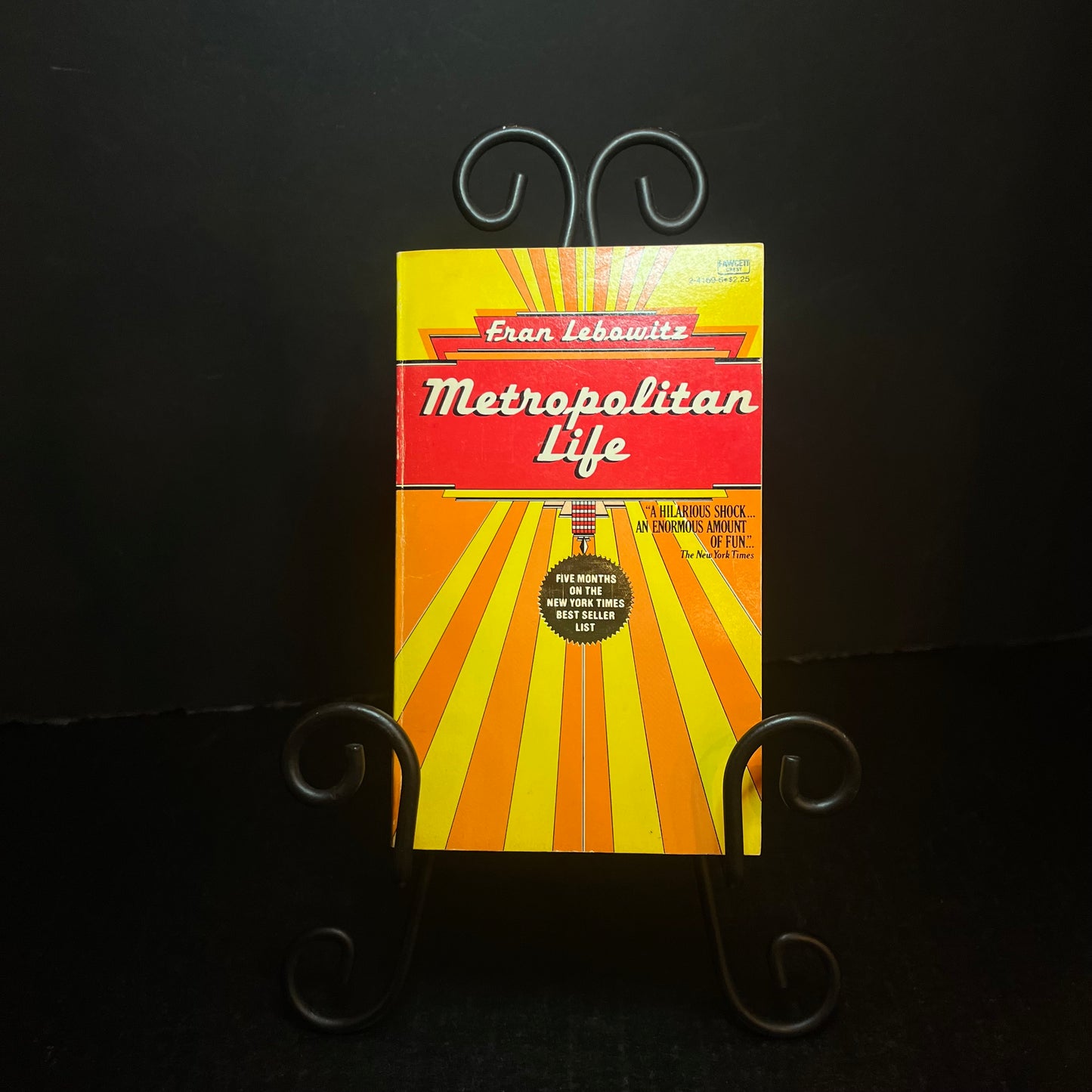 Metropolitan Life - Fran Lebowitz - 1st Thus Edition - 1978