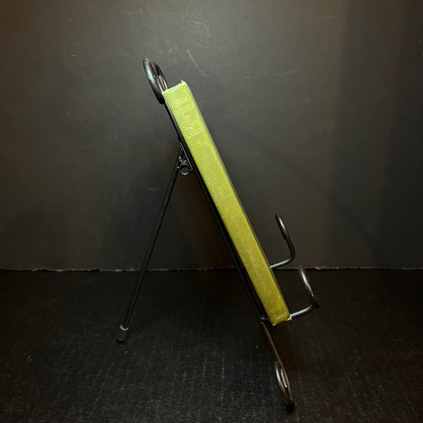 Poem Outlines - Sidney Lanier - 1st Edition - 1908