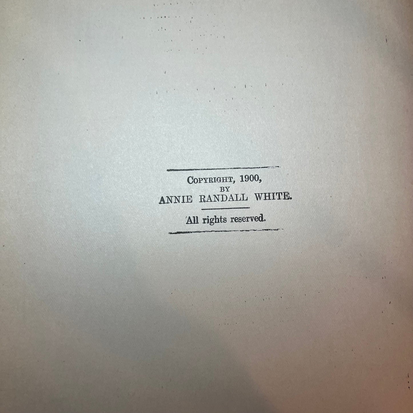 Etiquette : A Ready Manual For All Occasions - Annie Randal White - Twentieth Century - 1900