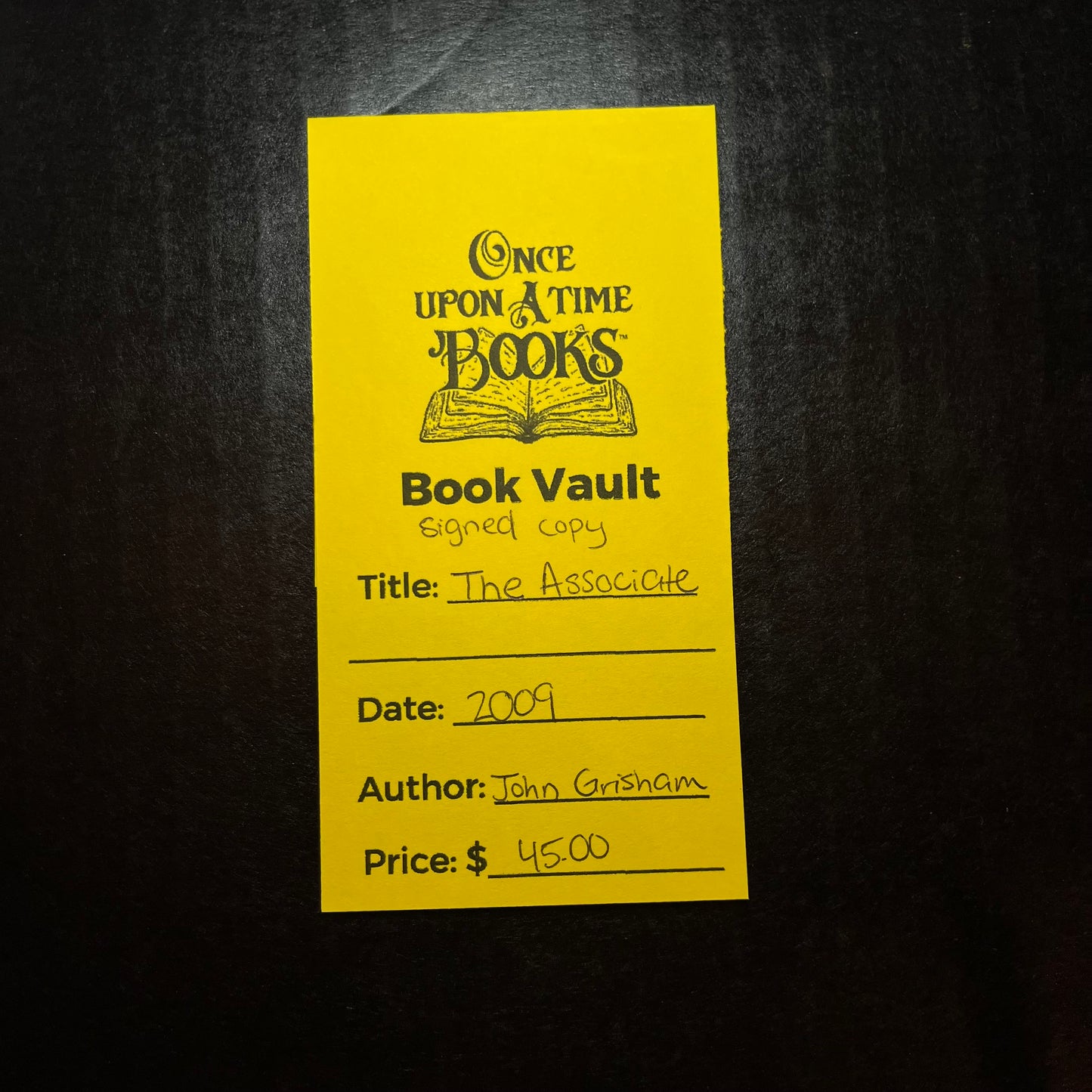 The Associate - John Grisham - Signed - 2009