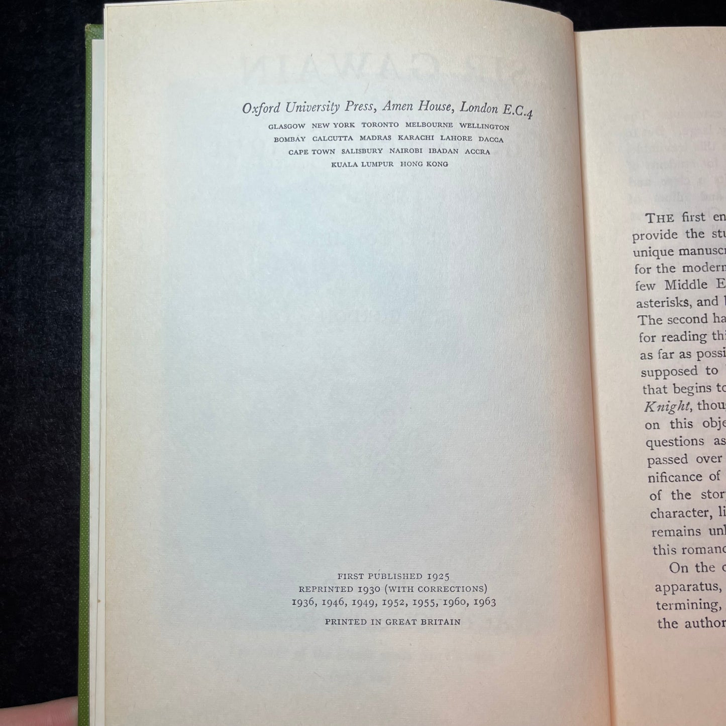 Sir Gawain and the Green Knight - J. R. R. Tolkien and E.V. Gordon - 1963