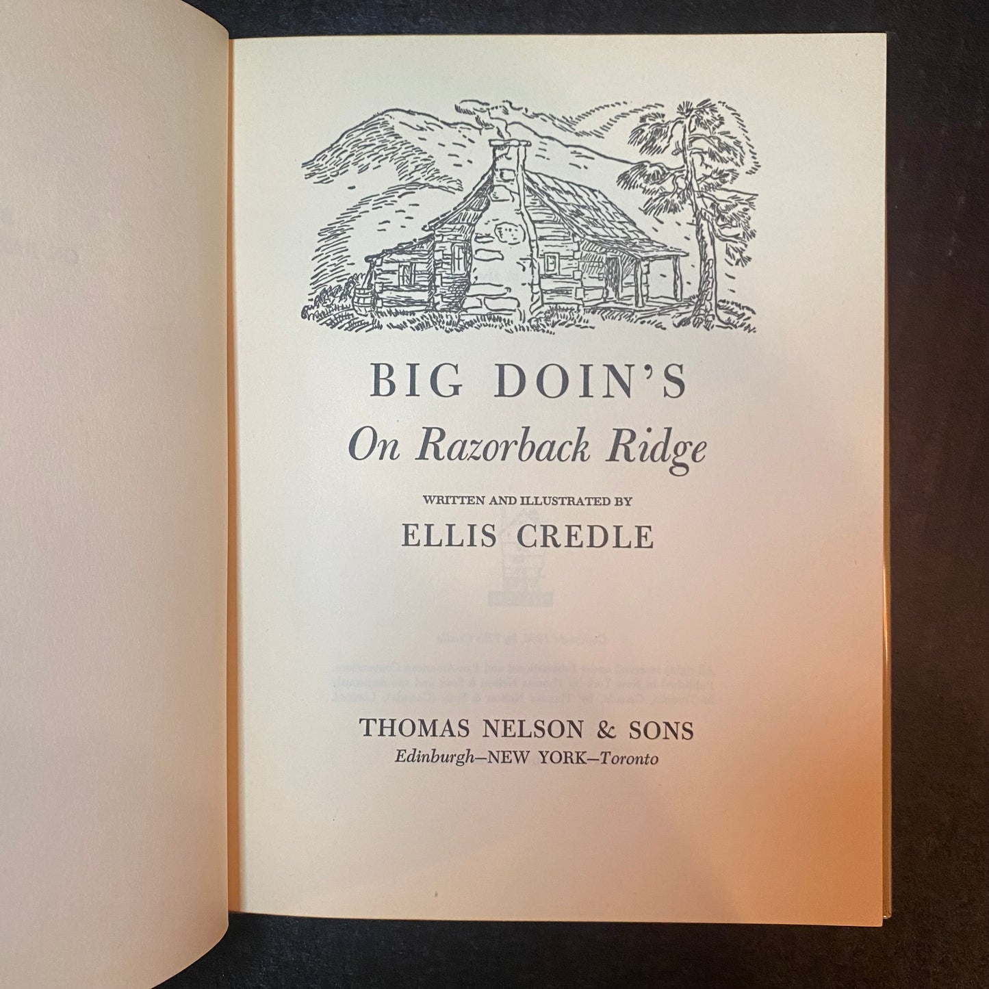 Big Doin's On Razorback Ridge - Ellis Credle - 1956