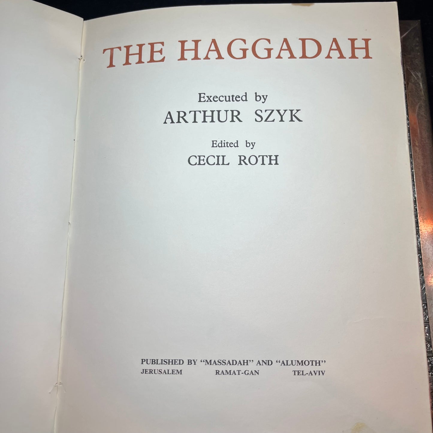 The Haggadah - Arthur Szyk - 1967