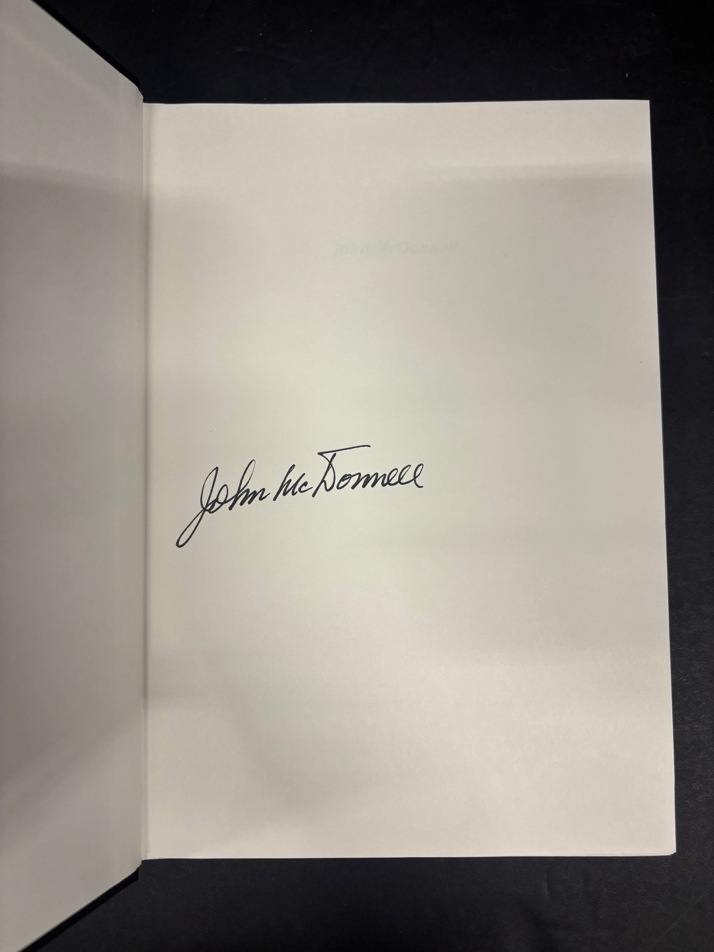 John McDonnell - Andrew Maloney and John McDonnell - Signed - 2013