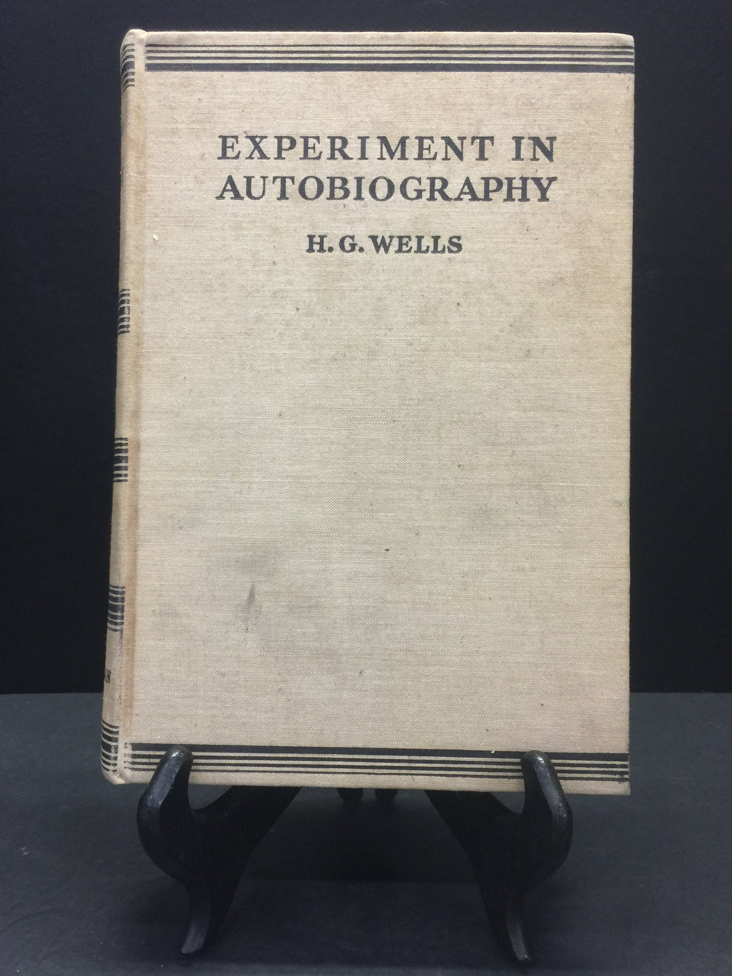 Experiment in Autobiography - H.G. Wells - 1st Edition - 1934