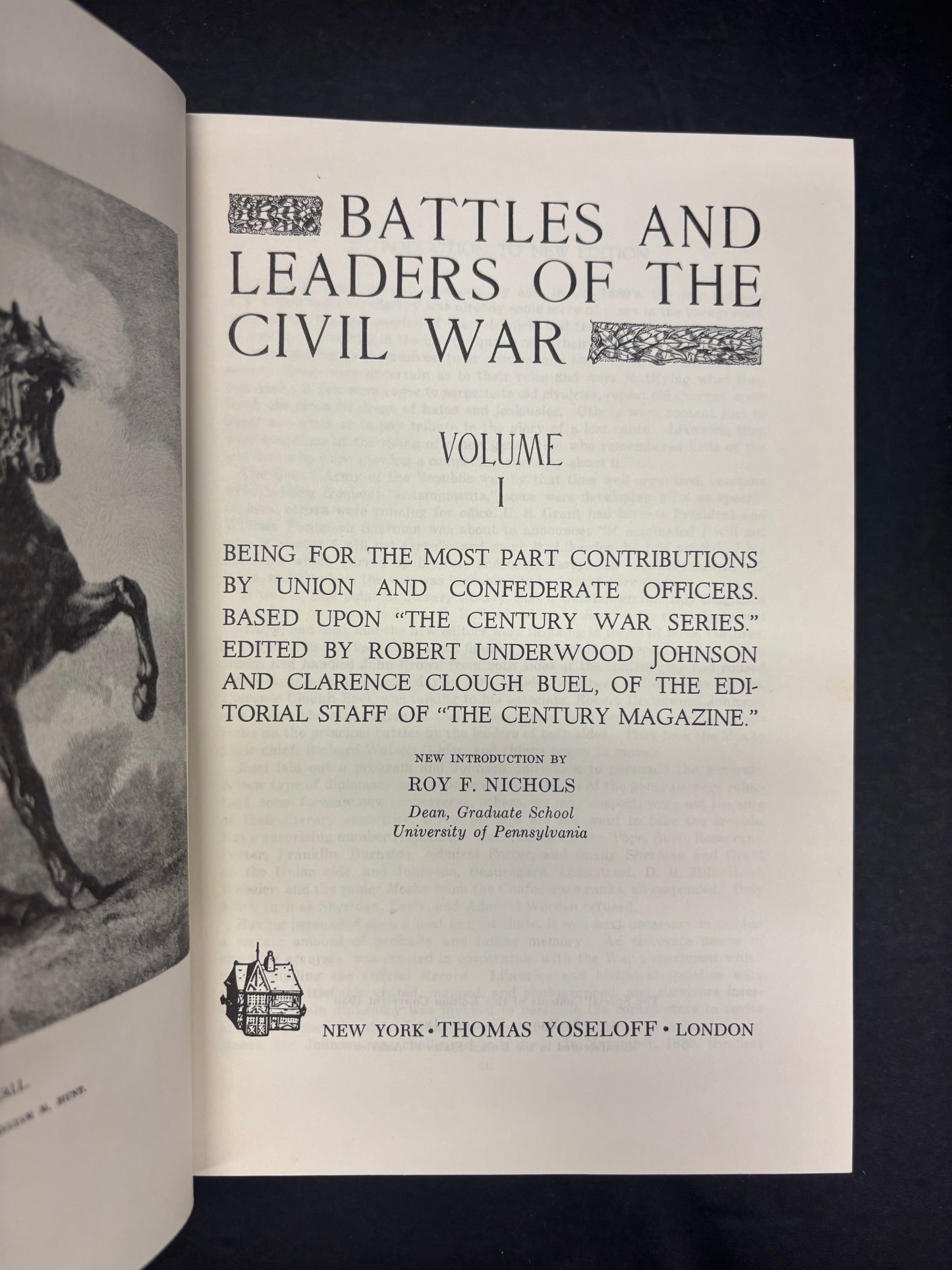 Battles and Leaders of the Civil War - Thomas Yoseloff - 4 Volume Set - 1956