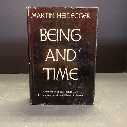 Being and Time - Martin Heidegger - Early Print - 1962