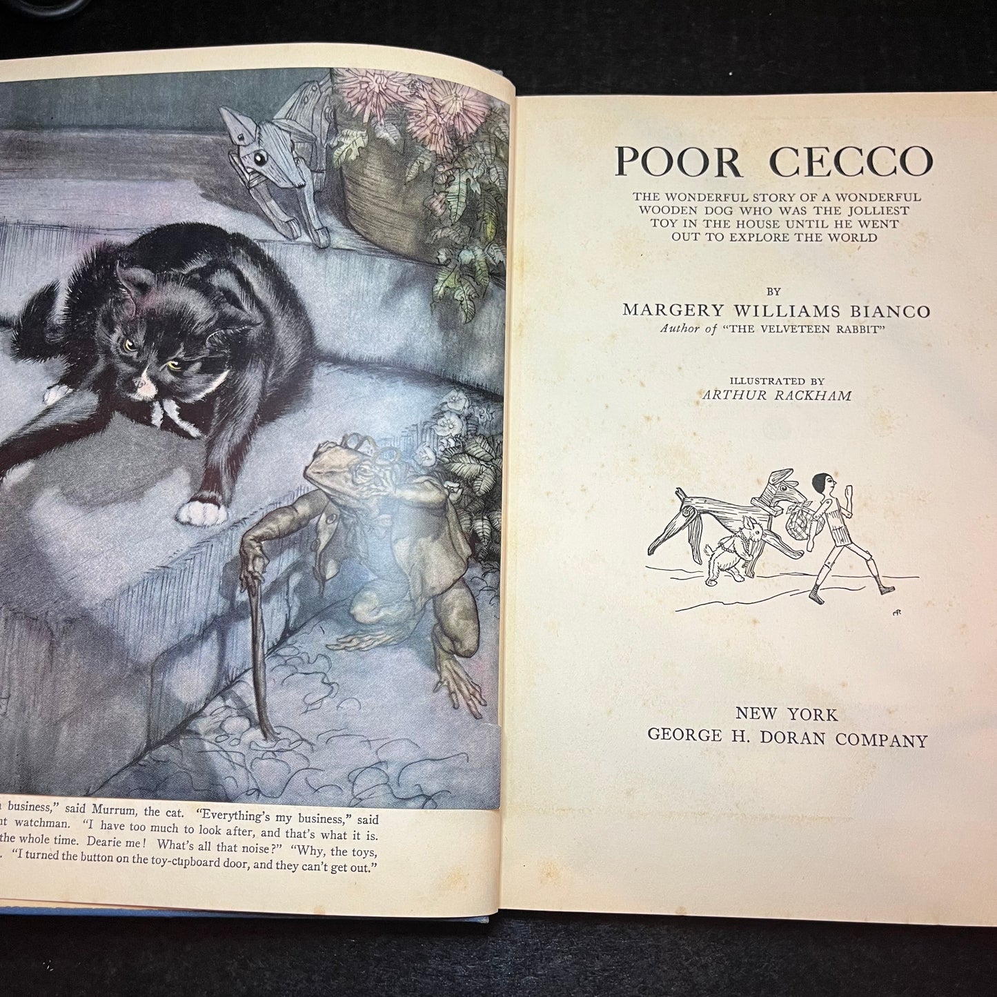 Poor Cecco - Margery Williams Bianco - 1st Edition - 1925