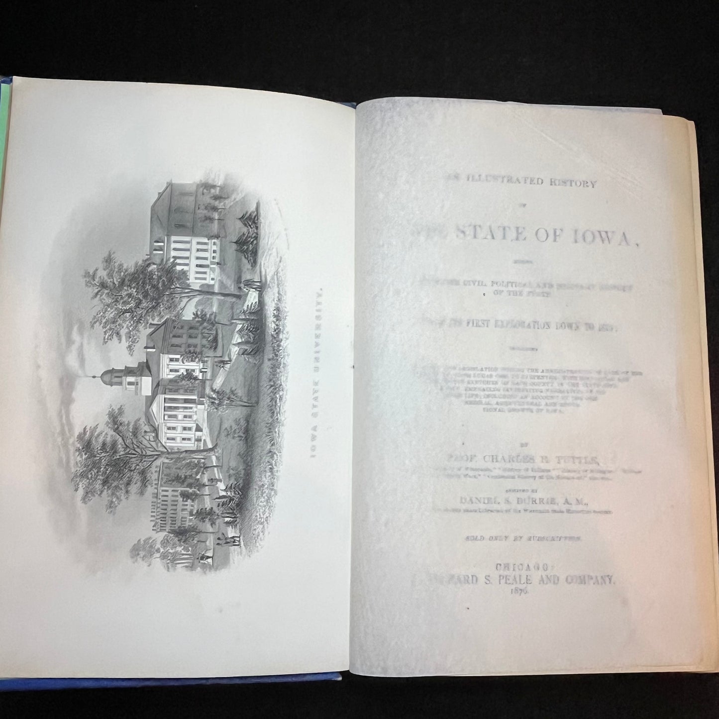 An Illustrated History of The State of Iowa - Charles R. Tuttle - 1876
