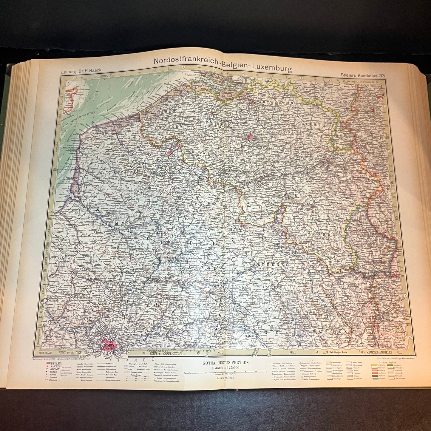 Stielers Hand - Atlas - Justus Perthes - 1931