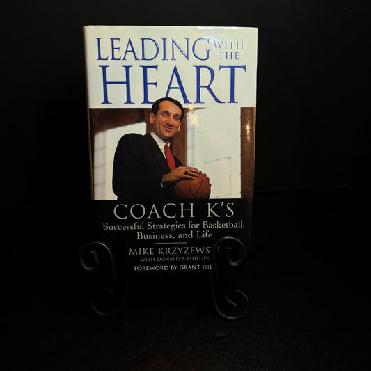 Leading with the Heart - Mike Krzyzewski - Signed - 2000