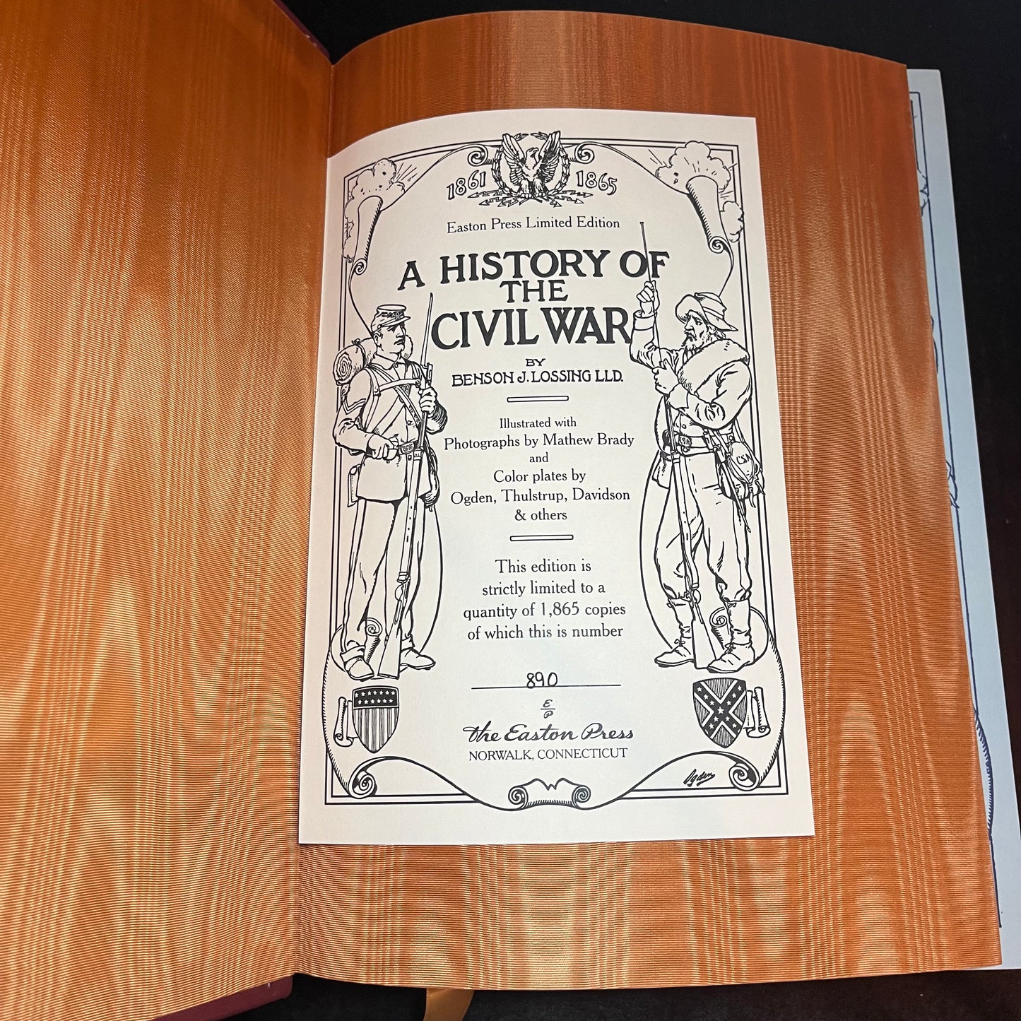 A History of the Civil War - Benson J. Lossing - 2012