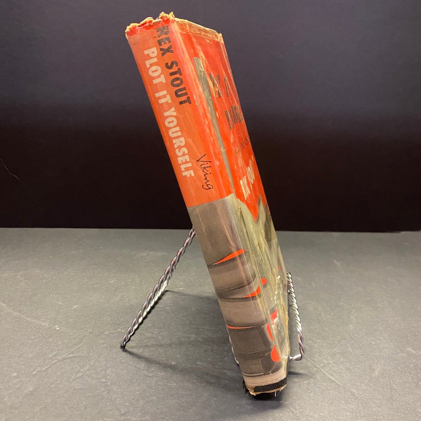 Plot It Yourself - Rex Stout - 1st Edition - Ex Library - 1959