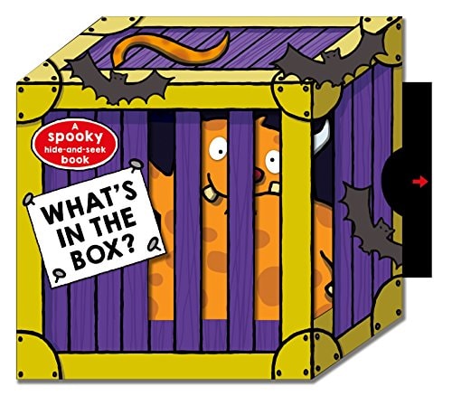 What's in the Box? A spooky search-and–find book