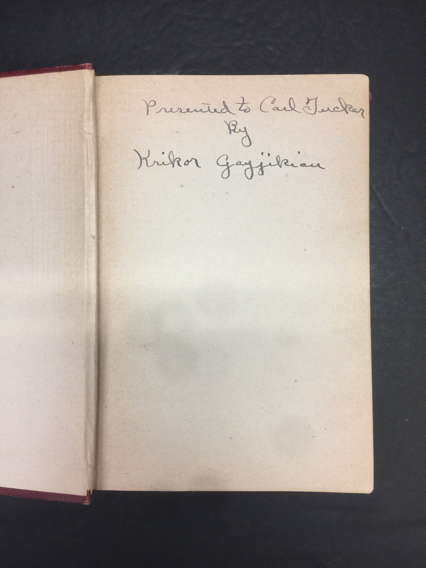 Martyred Armenia and the Story of My Life - Krikor Gayjikian - Signed - 1920
