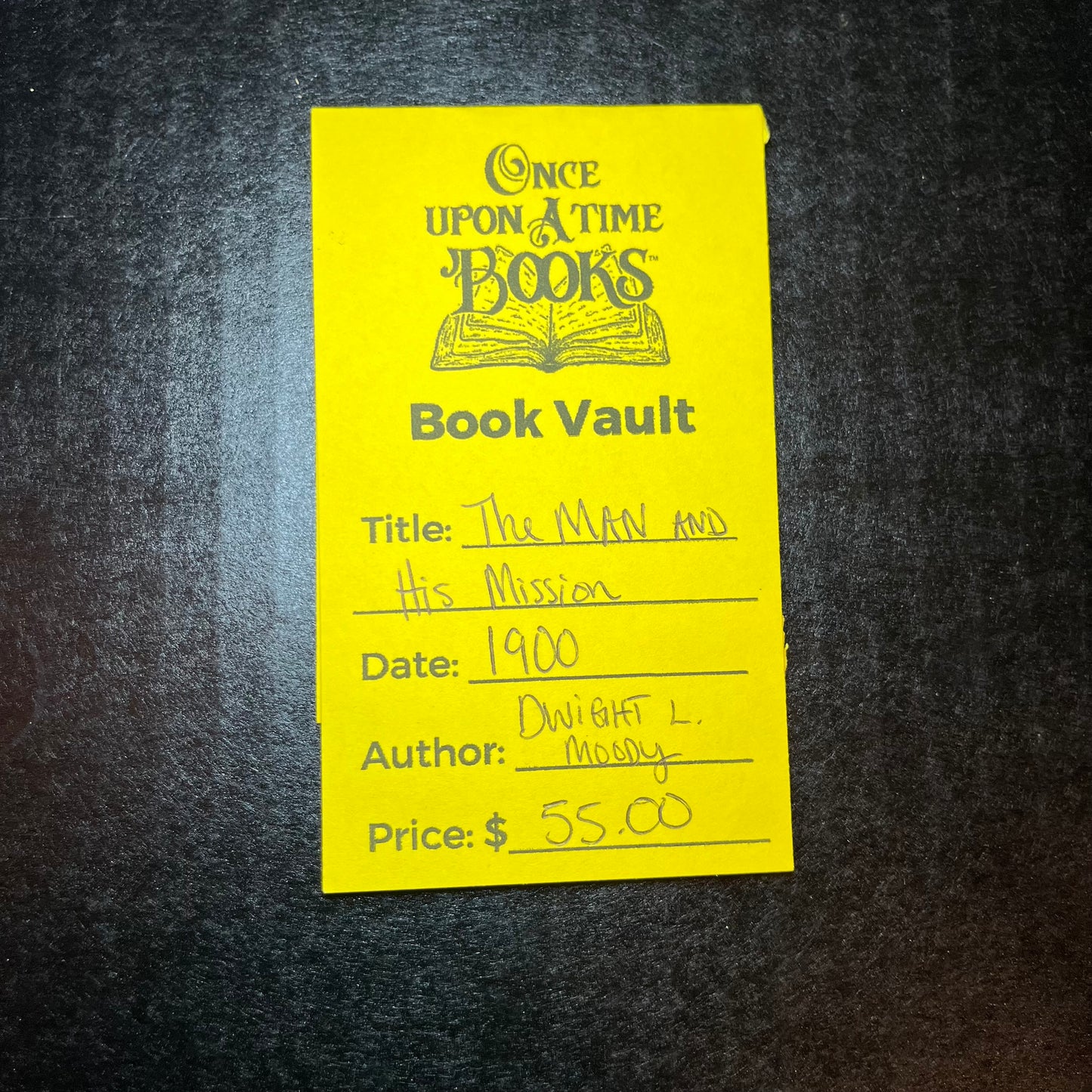 The Man and His Mission - Dwight L. Moody - 1900