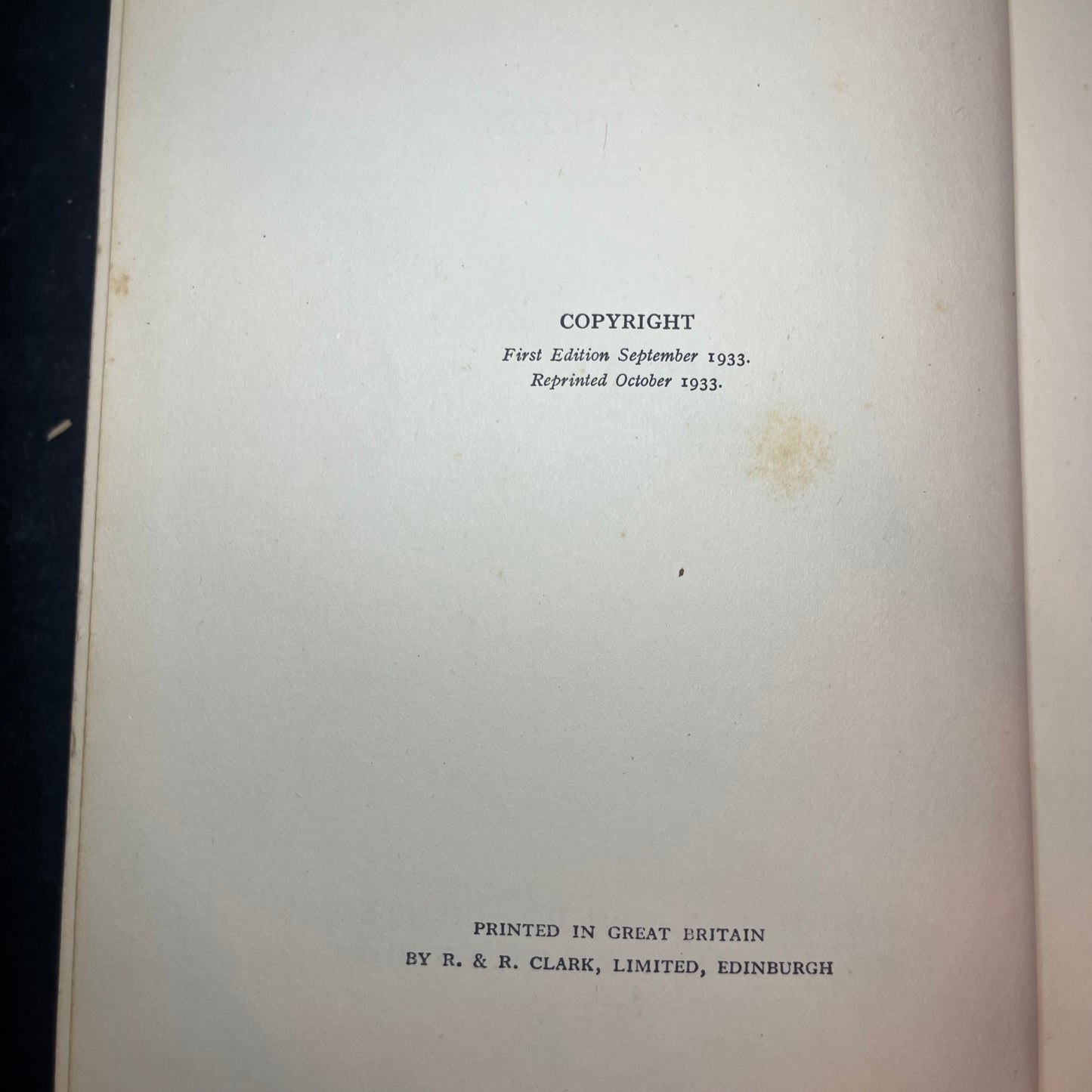 Lost Horizon - James Hilton - 2nd Print - 1st UK - 1933