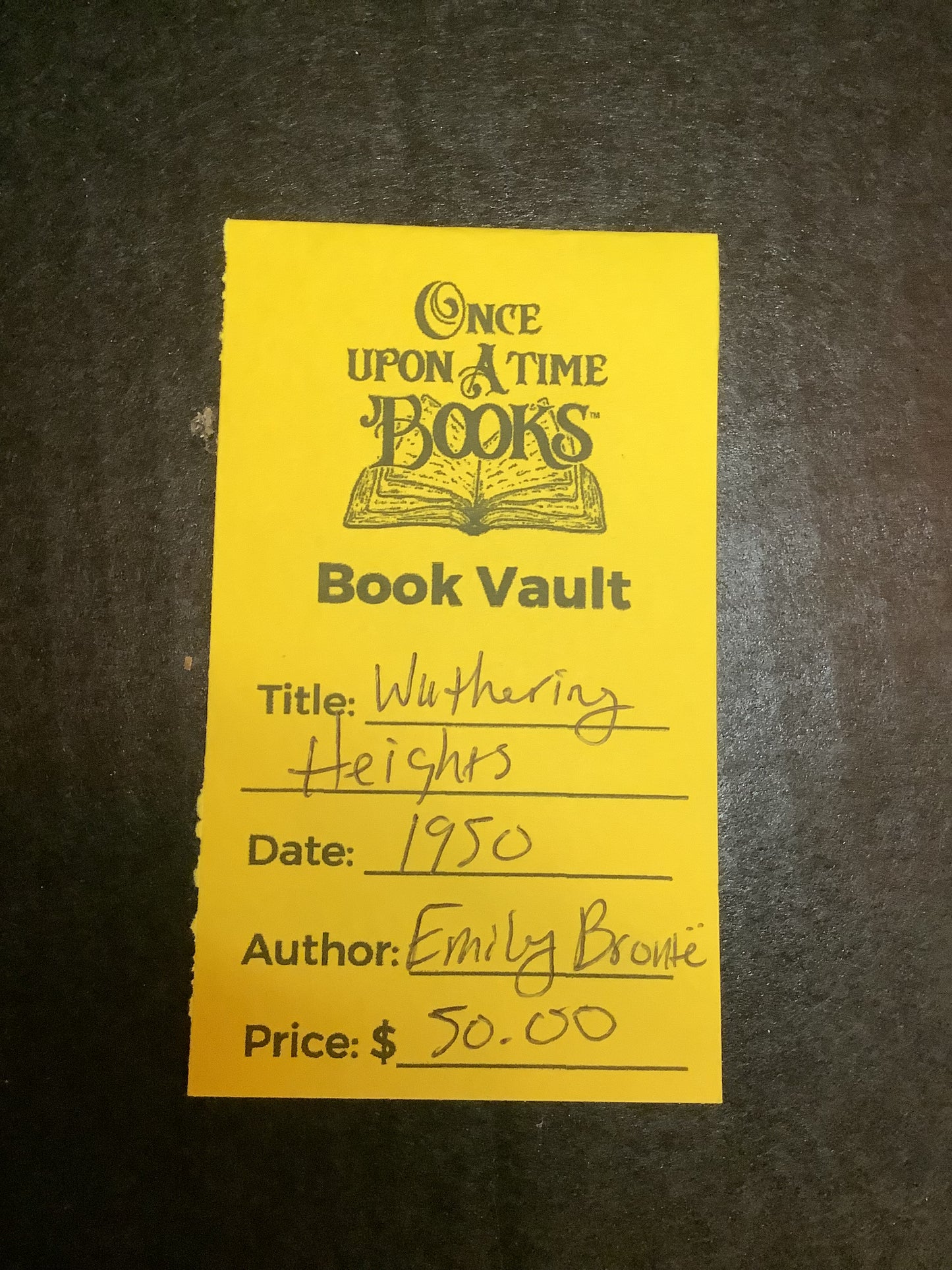 Wuthering Heights - Emily Bronte - Modern Library Edition - 1950