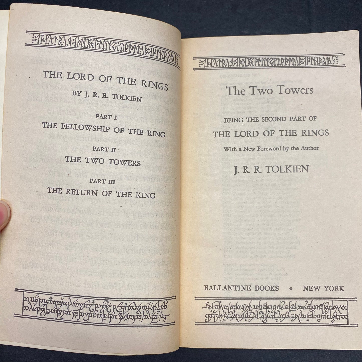 The Lord of the Rings Trilogy - J. R. R. Tolkien - Box Set - 1973