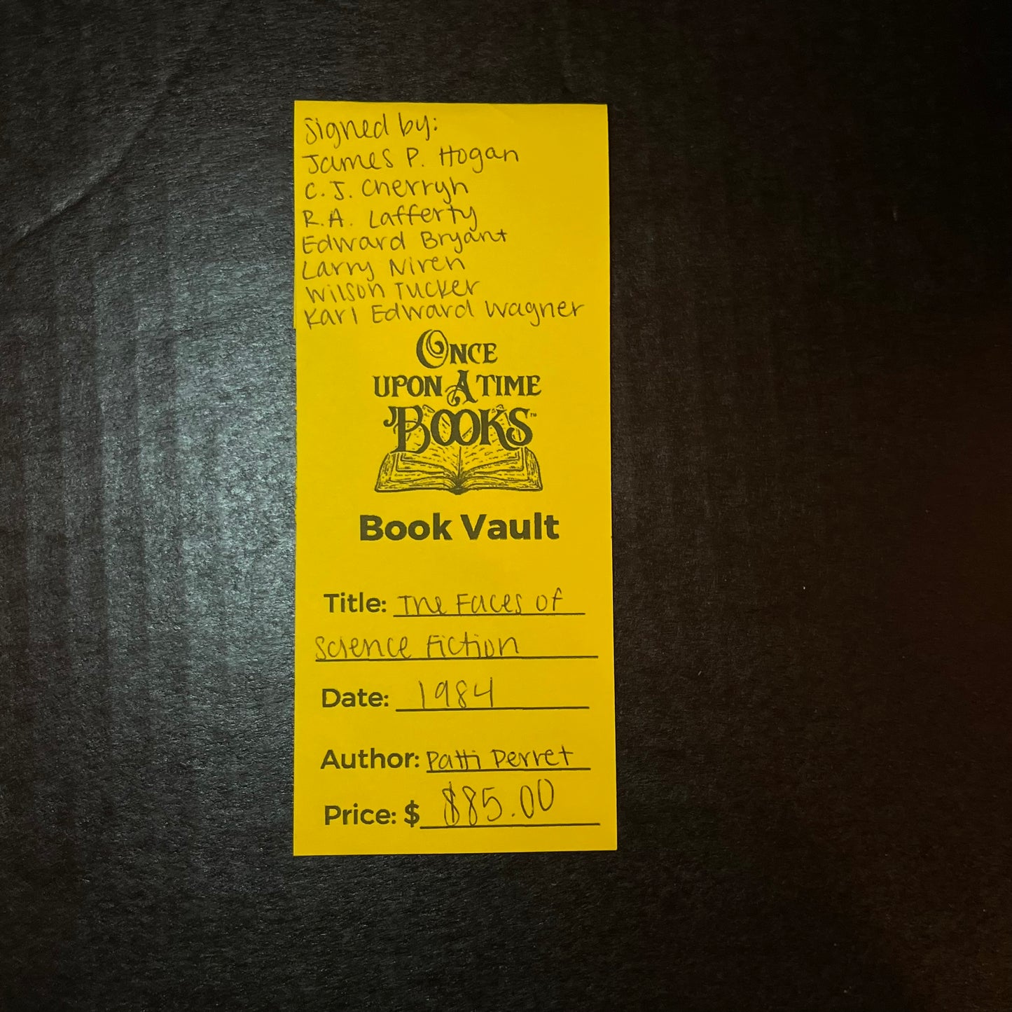 The Faces of Science Fiction - Patti Perret - Signed - 1984