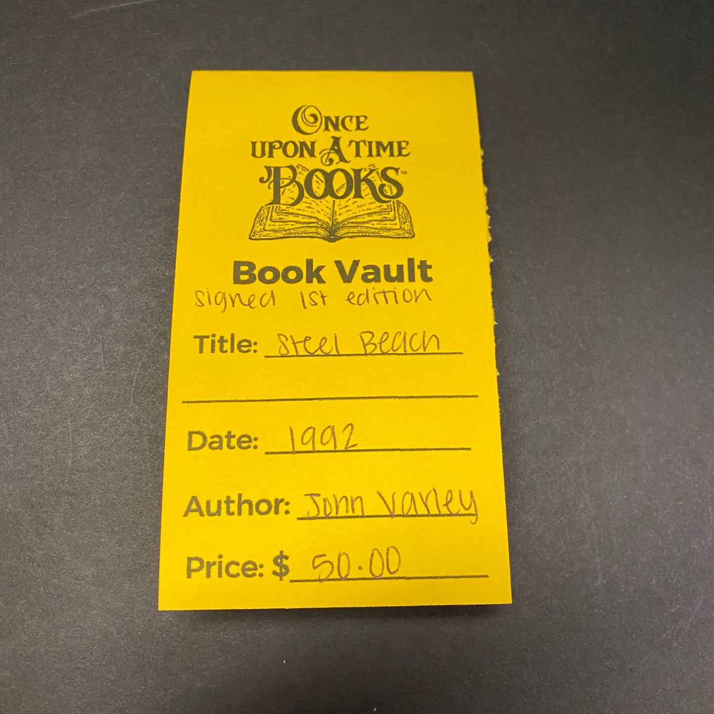 Steel Beach - John Varley - Signed - 1st Edition - 1992