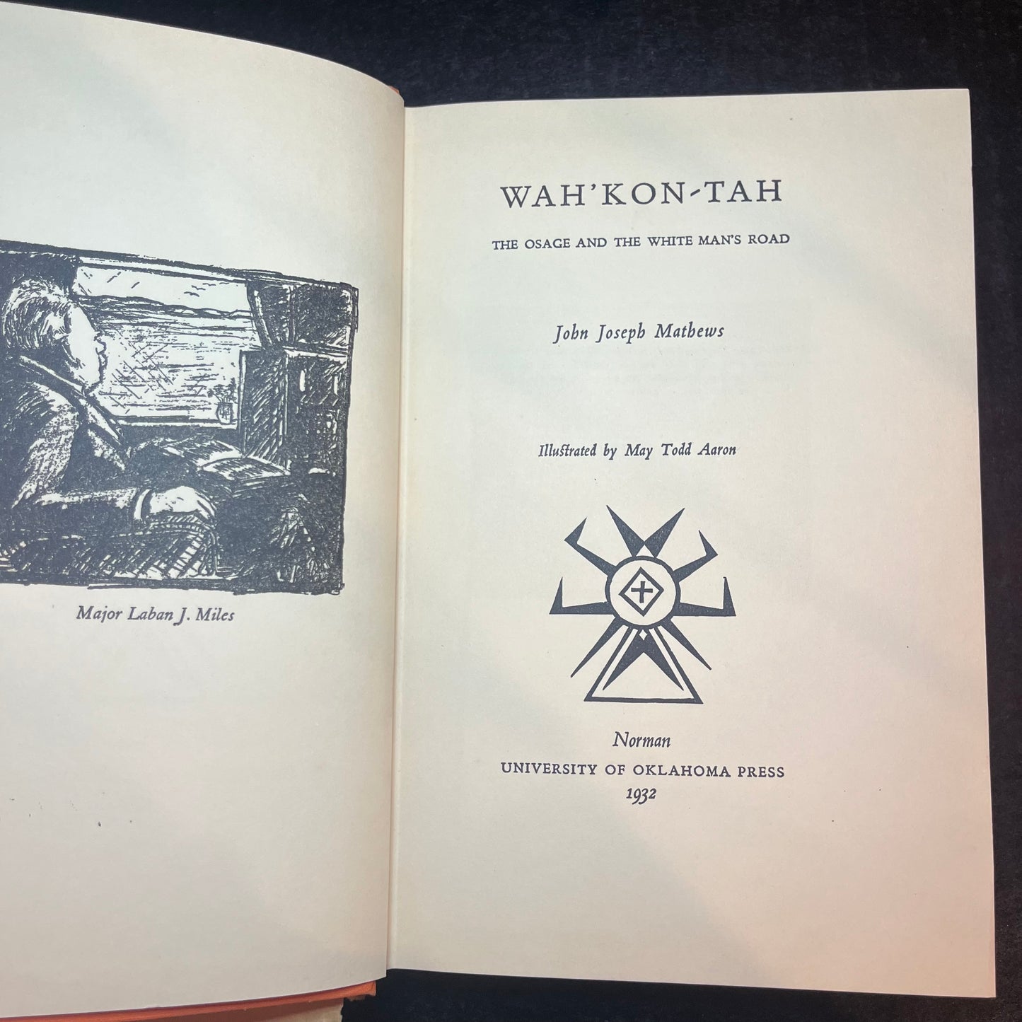 Wah'Kon-Tah - John Joseph Matthews - 1st Edition - 1932
