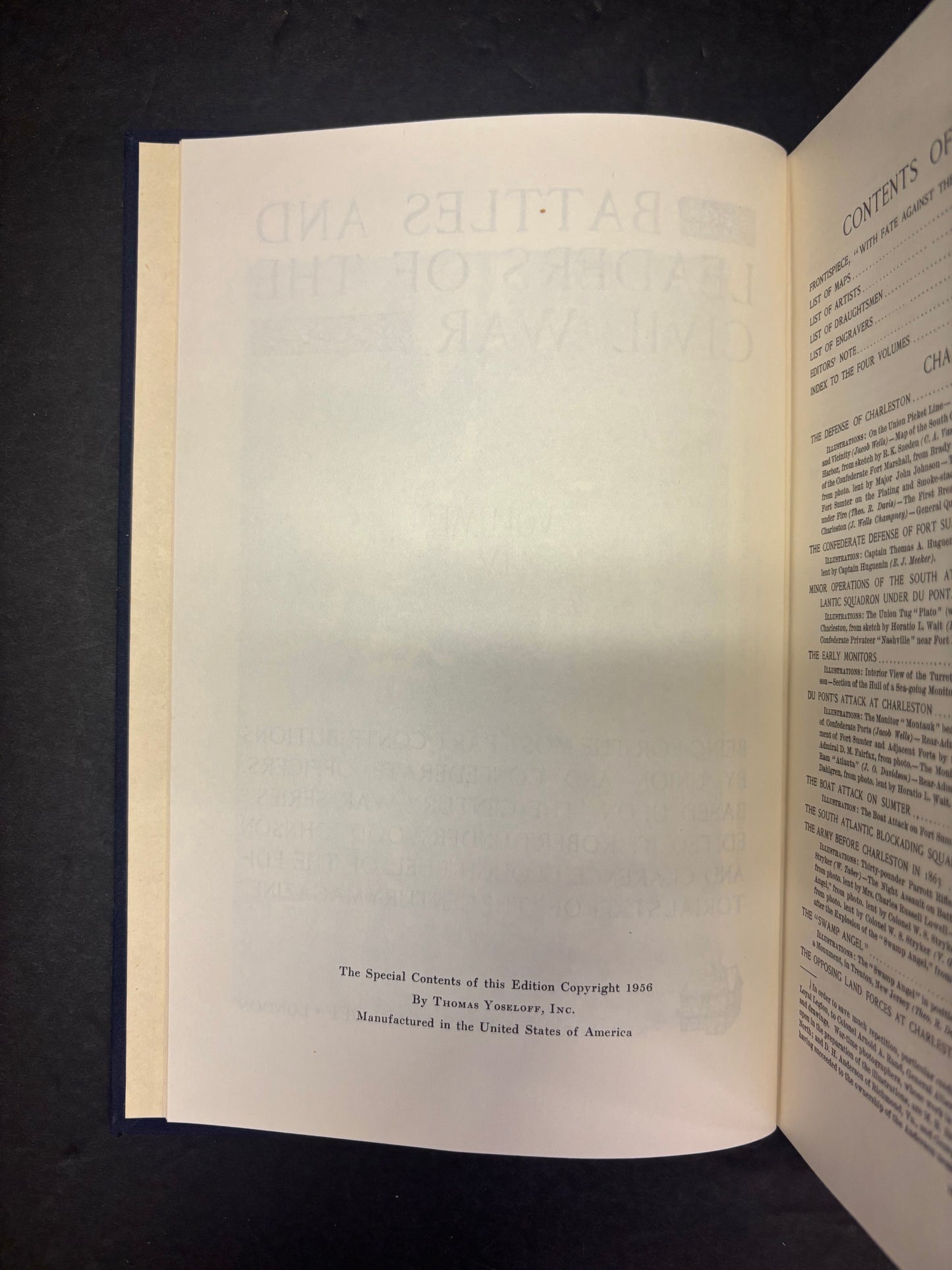 Battles and Leaders of the Civil War - Thomas Yoseloff - 4 Volume Set - 1956