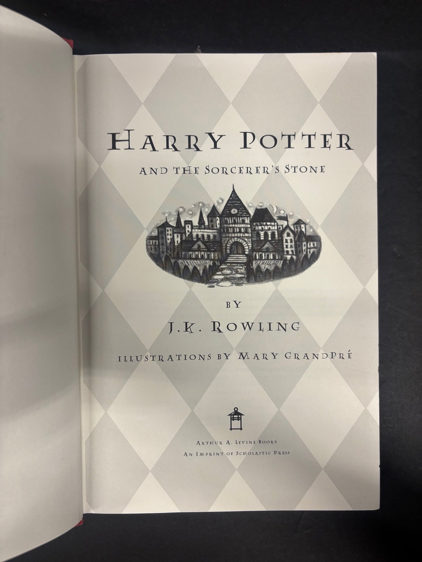 Harry Potter and the Sorcerer's Stone - J. K. Rowling - 1st American Edition - 1998