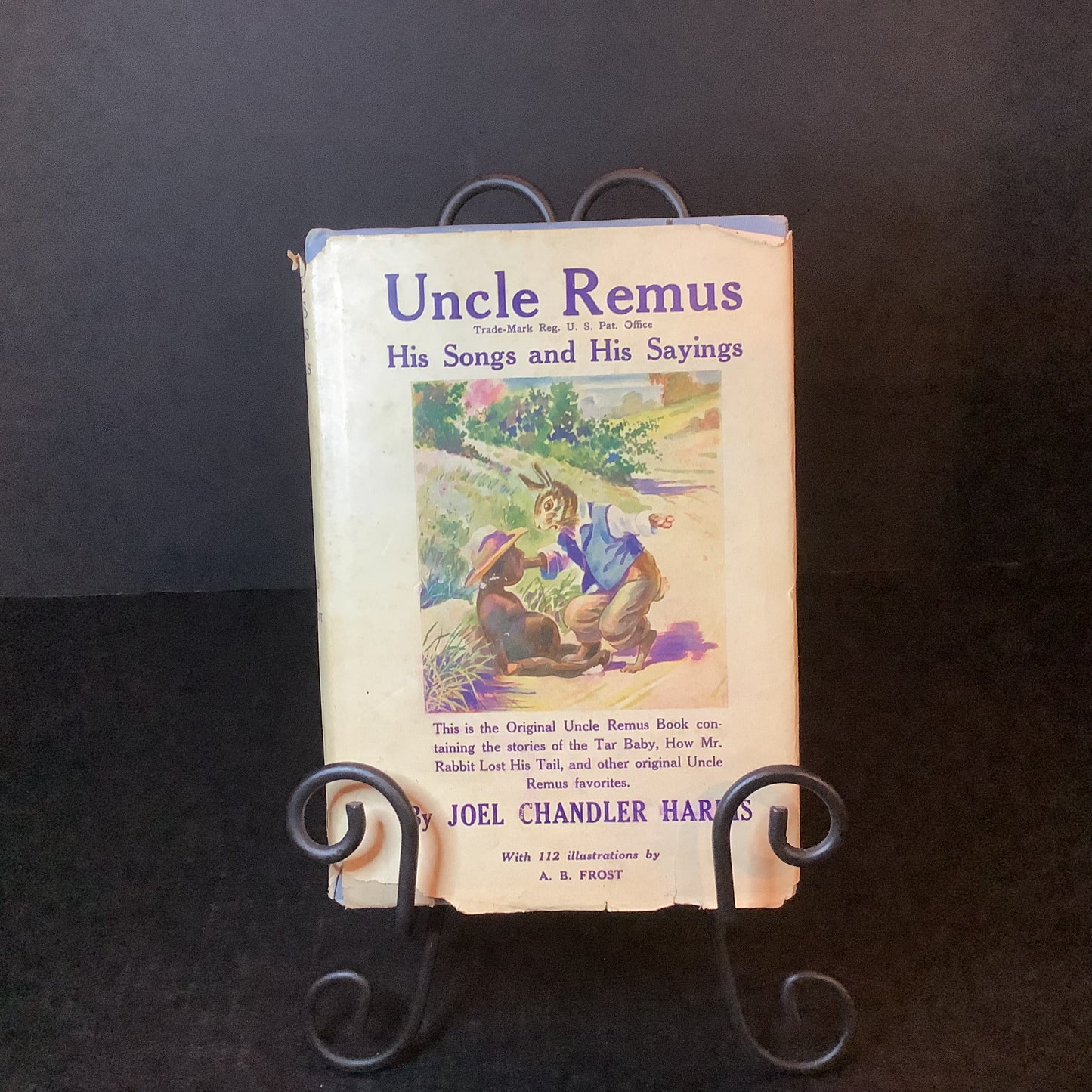 Uncle Remus: His Songs and His Sayings - Joel Chandler Harris - 1st Thus - 1921